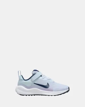 Chaussures de football Nike Kids' Revolution 7 Préscolaire Gris/Bleu marine/Lilas