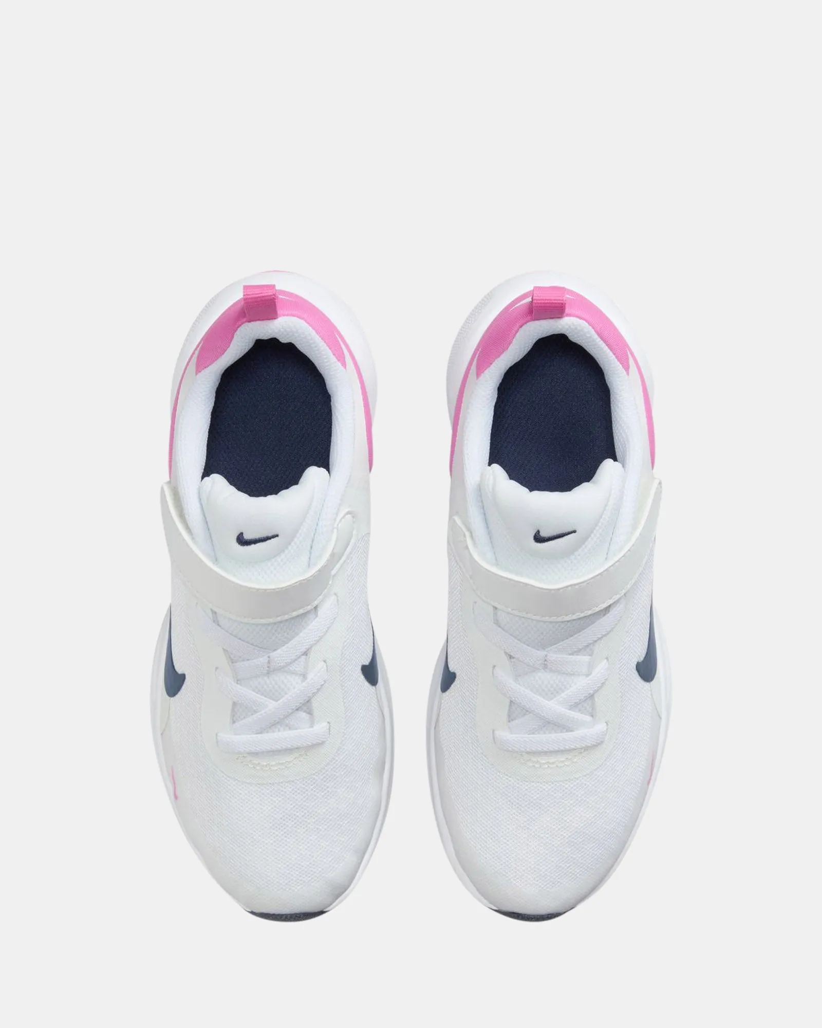Chaussures Nike Kids' Revolution 7 Préscolaire Blanc/Bleu marine/Rose ludique