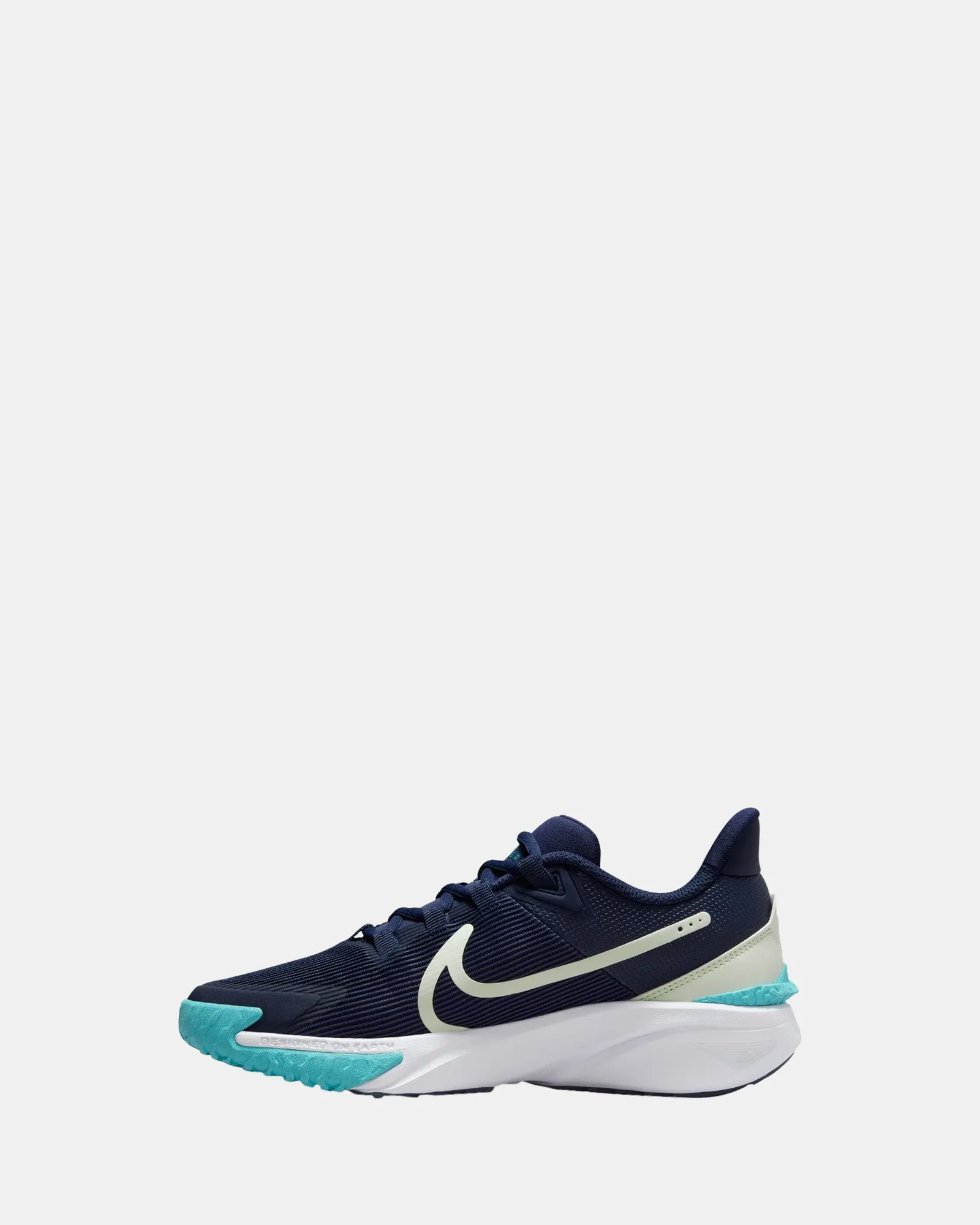 Chaussures Nike Enfants Star Runner 4 Nn Grade School Bleu Marine Minuit/Volt Tint/Cactus