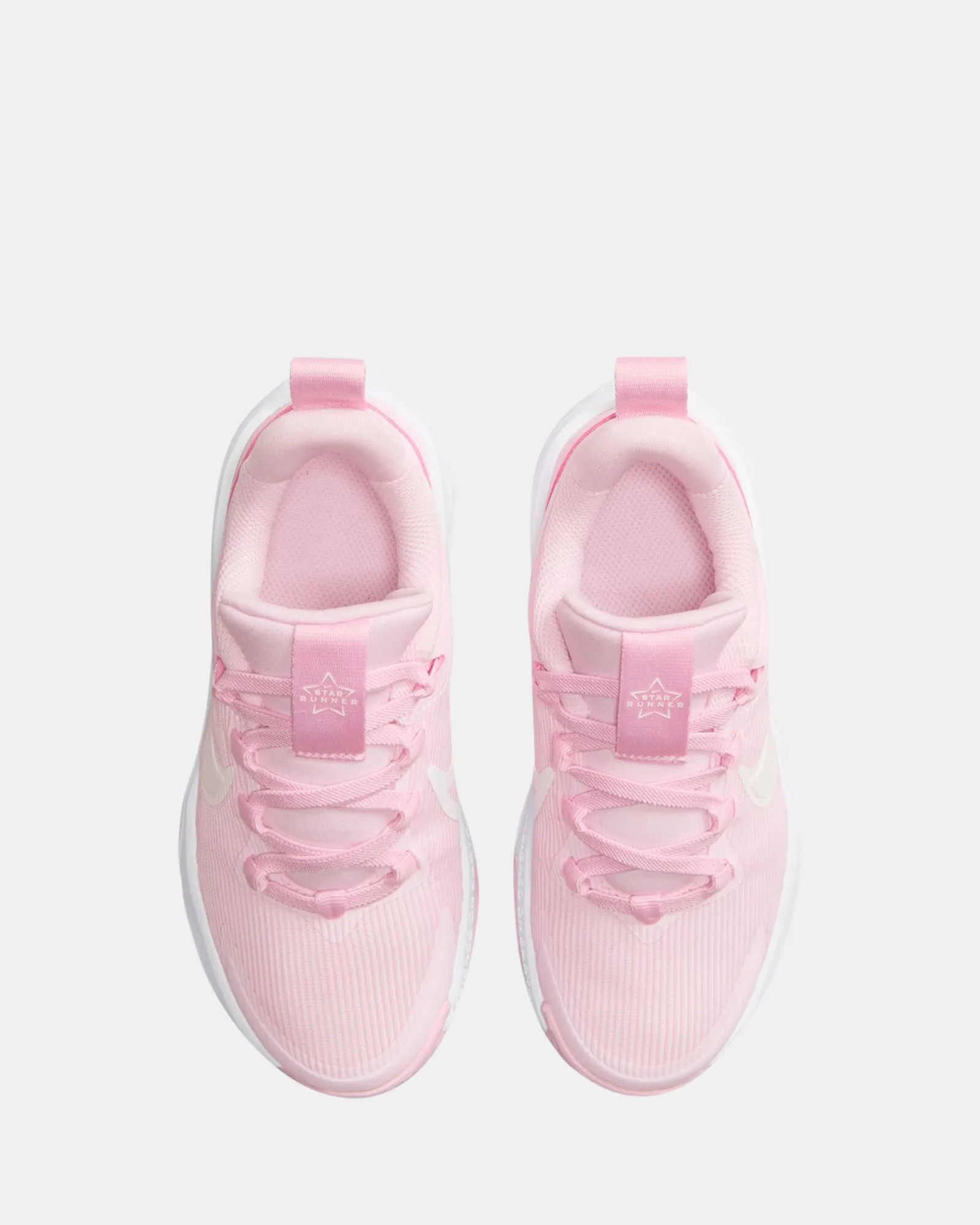 Nike Chaussures pour Enfants Star Runner 4 NN Préscolaire Mousse Rose/Blanc