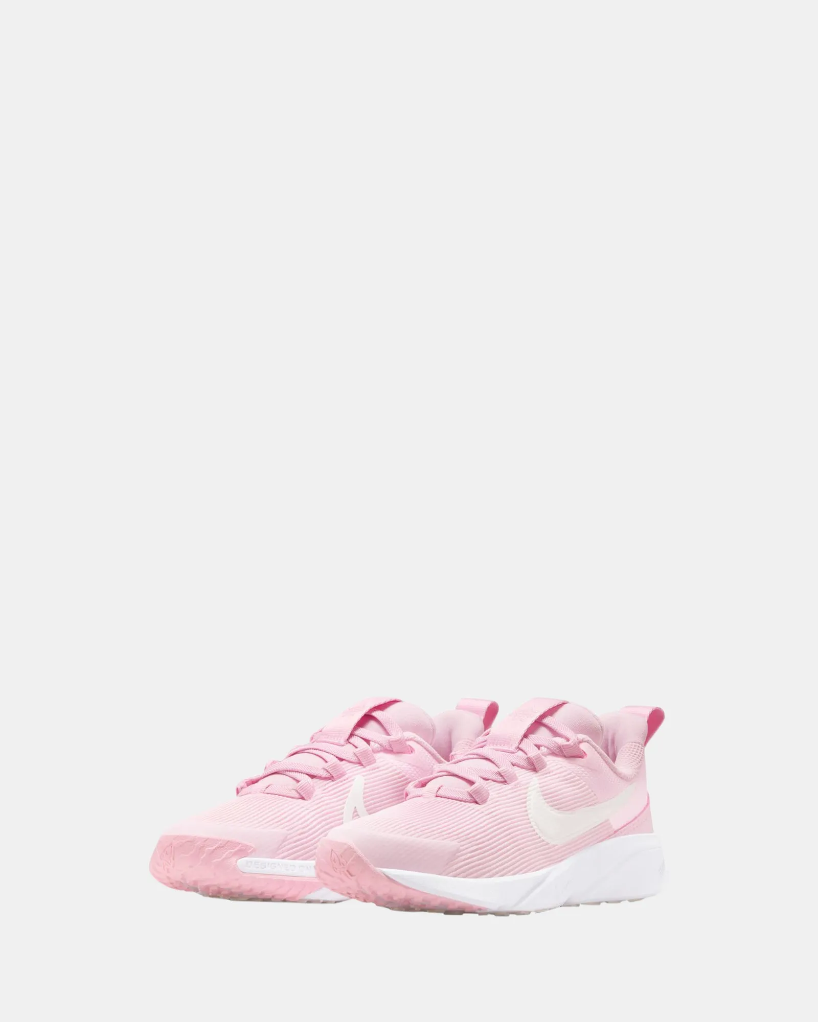 Nike Chaussures pour Enfants Star Runner 4 NN Préscolaire Mousse Rose/Blanc