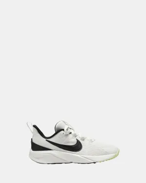 Chaussures Nike Enfants Star Runner 4 NN Préscolaire Summit Blanc/Noir/Barely Volt