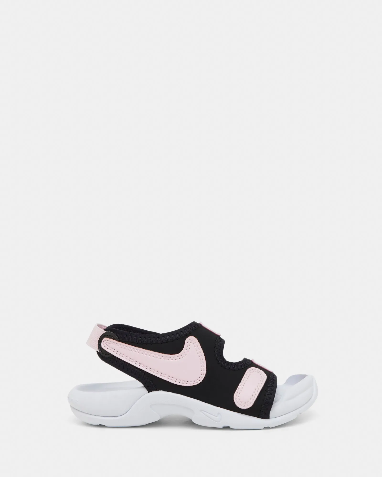 Chaussures Nike pour Enfants Sunray Adjust 6 Bébé Noir/Rose Mousse/Blanc
