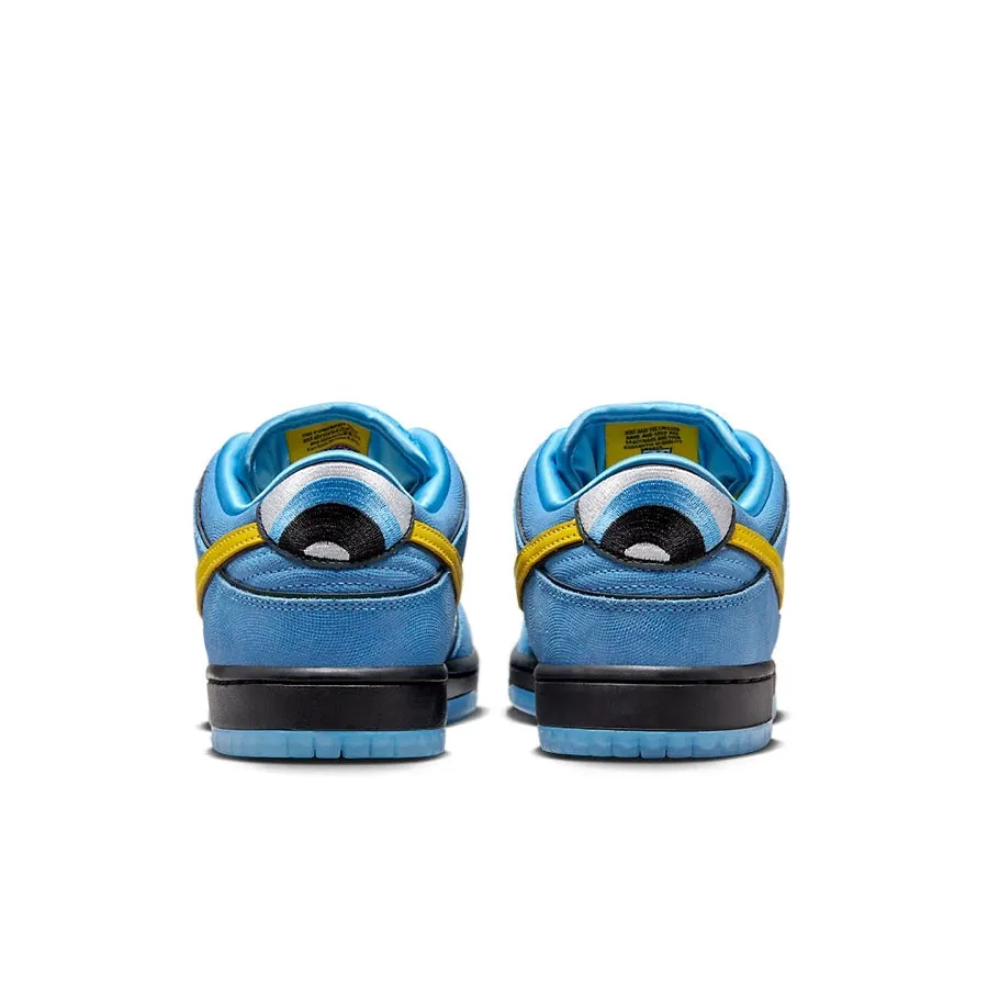 Nike SB Dunk Low (PS) Les Powerpuff Girls Bubbles Bleu Glacial Bleu Royal Foncé Rose Vif Nike Dunk