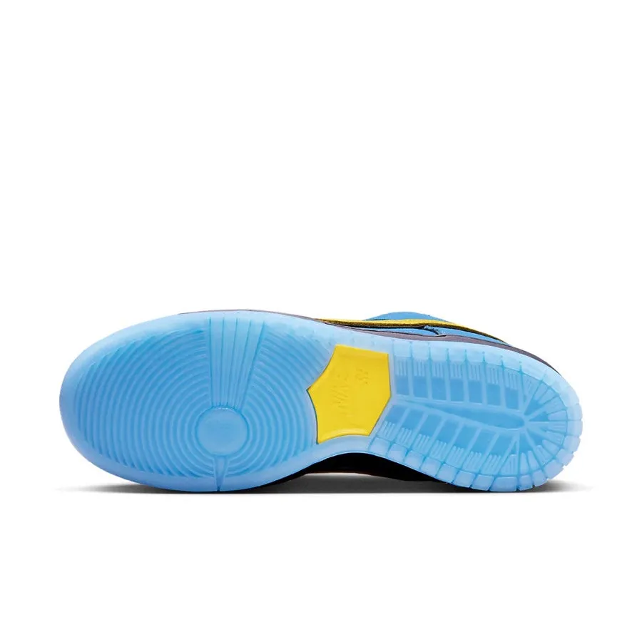 Nike SB Dunk Low (PS) Les Powerpuff Girls Bubbles Bleu Glacial Bleu Royal Foncé Rose Vif Nike Dunk