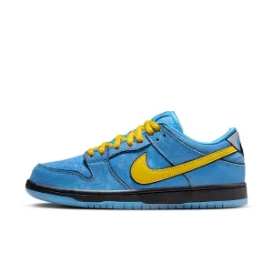 Nike SB Dunk Low (PS) Les Powerpuff Girls Bubbles Bleu Glacial Bleu Royal Foncé Rose Vif Nike Dunk