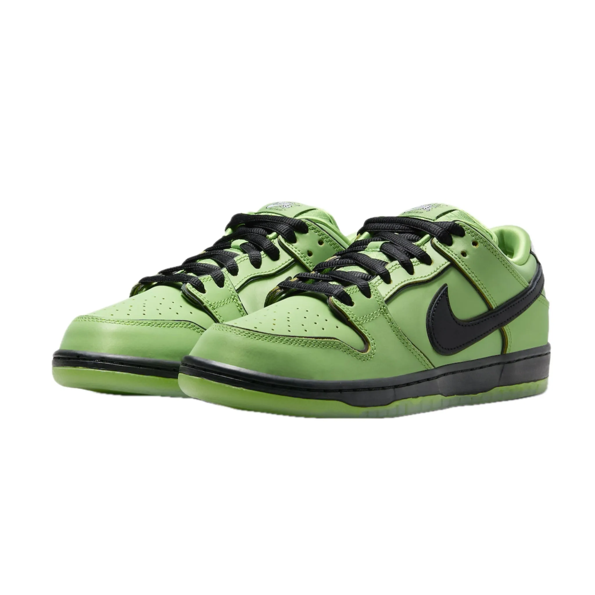 Nike SB Dunk Low (PS) Les Powerpuff Girls Buttercup Vert Méchant Lotus Noir Rose Nike Dunk