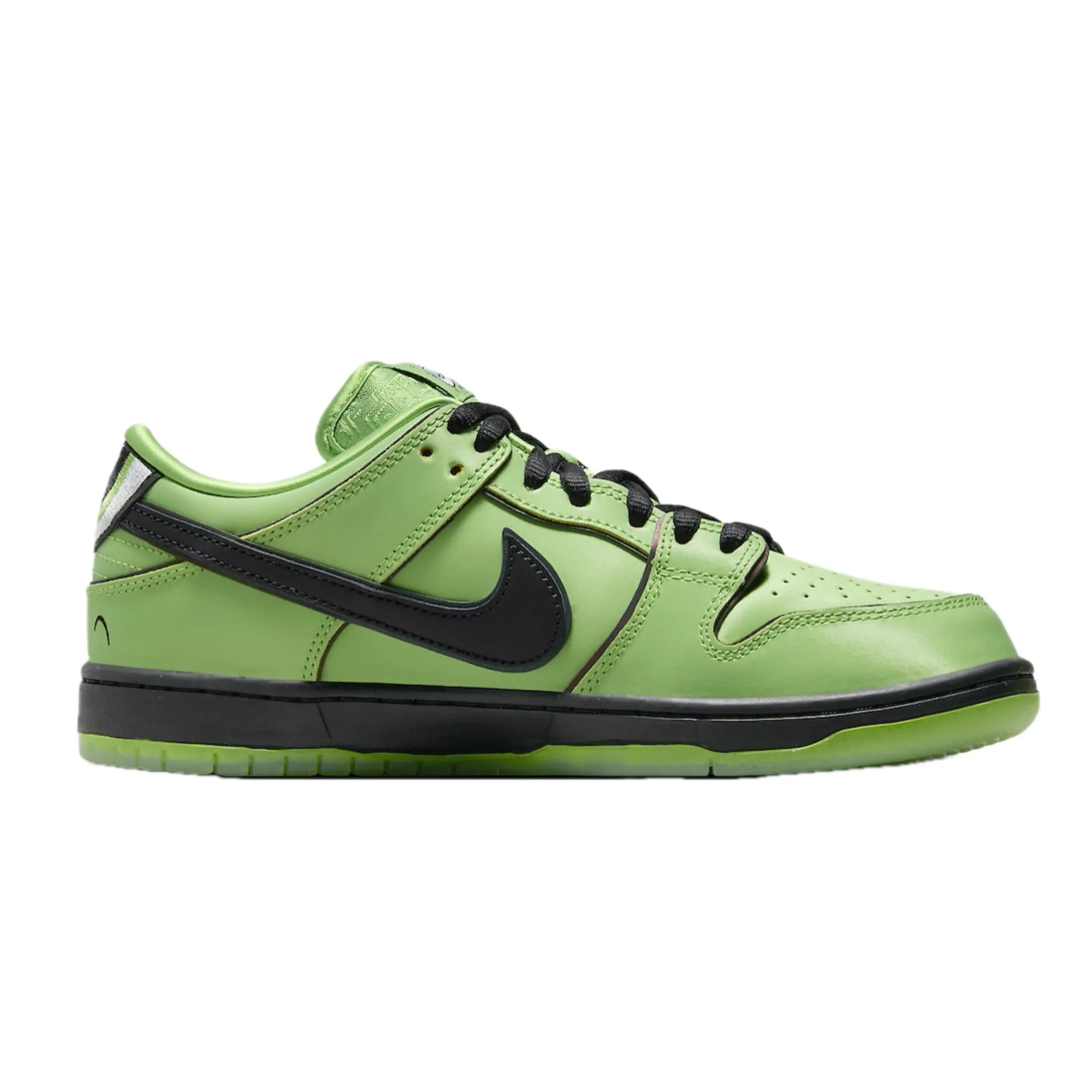 Nike SB Dunk Low (PS) Les Powerpuff Girls Buttercup Vert Méchant Lotus Noir Rose Nike Dunk