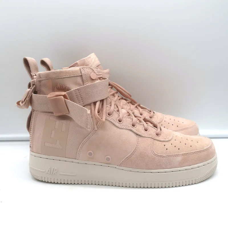 Nike Special Field Air Force 1 Mid Sneakers en daim blush Taille 11.5 NEUF