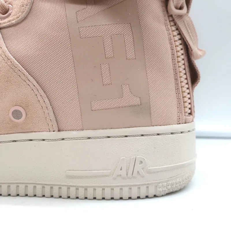 Nike Special Field Air Force 1 Mid Sneakers en daim blush Taille 11.5 NEUF