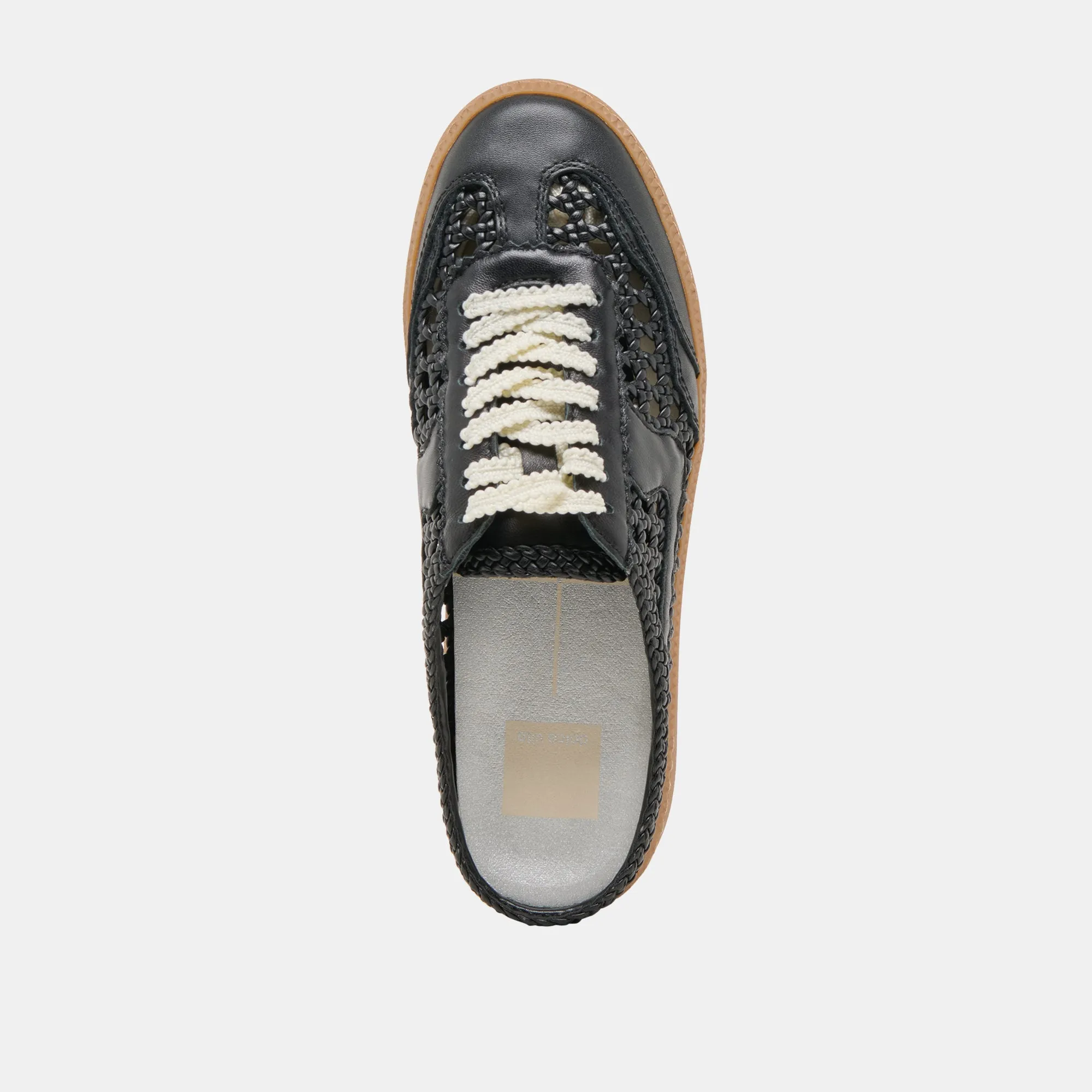 NOTICE SLIDE SNEAKERS TISSÉES NOIR TISSÉ STELLA