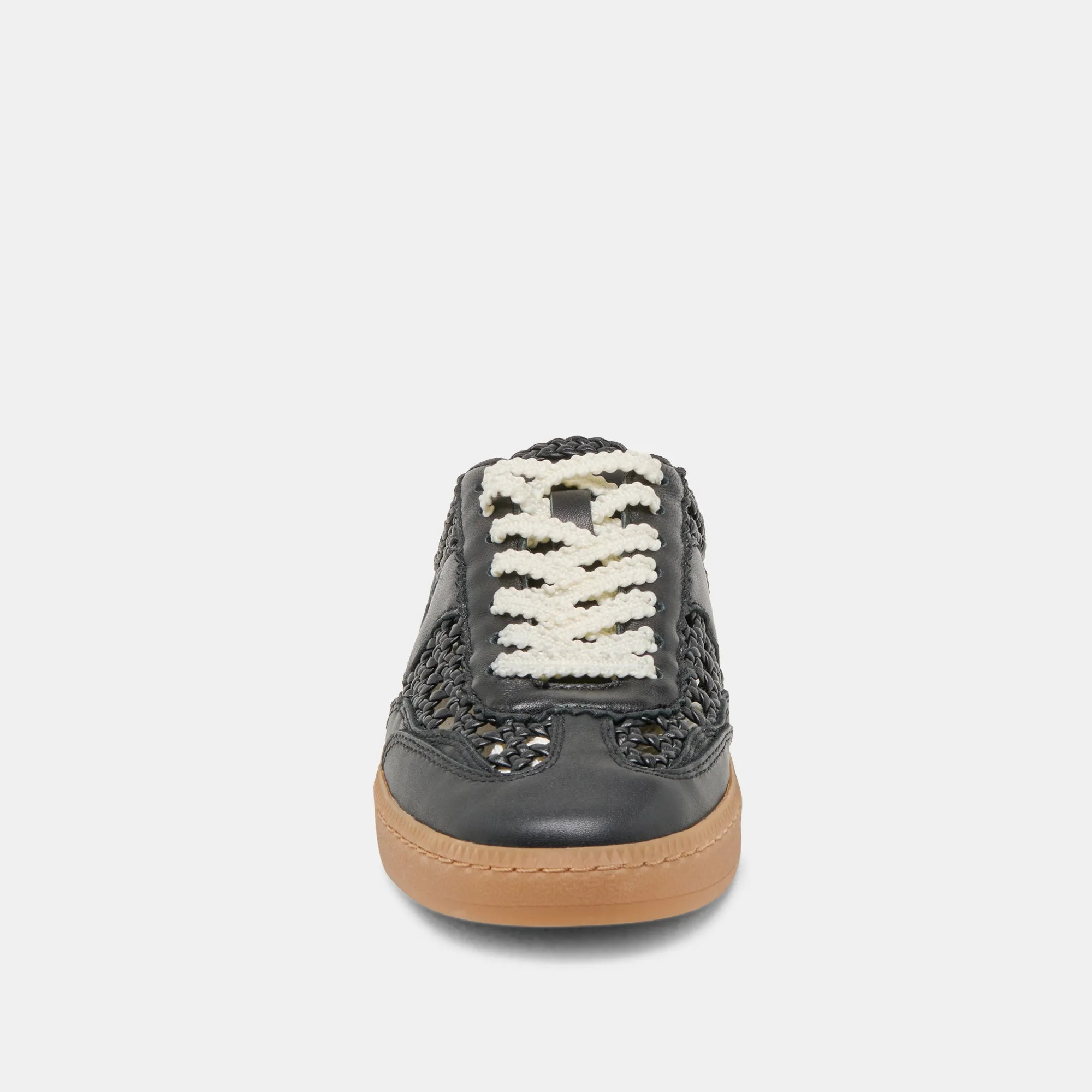 NOTICE SLIDE SNEAKERS TISSÉES NOIR TISSÉ STELLA