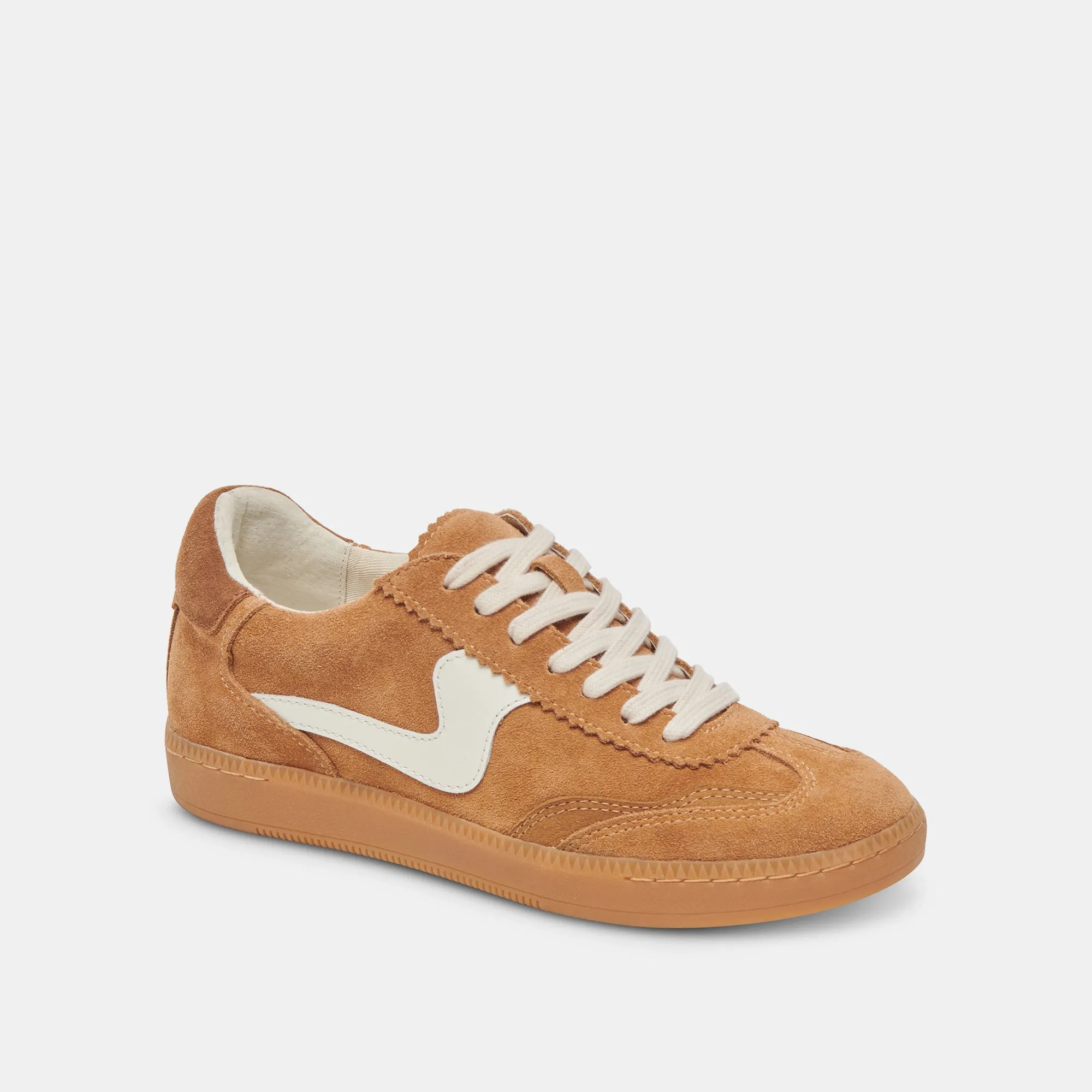 SNEAKERS NOTICE EN DAIM BRUN