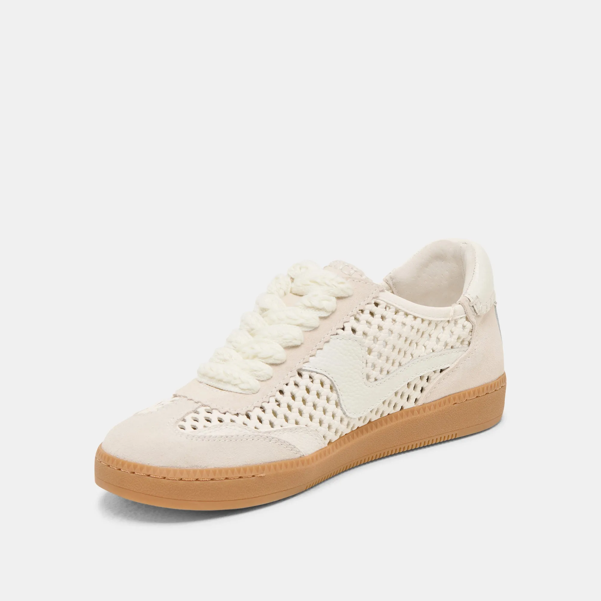 SNEAKERS NOTICE IVOIRE EN NUBUCK PERFORÉ