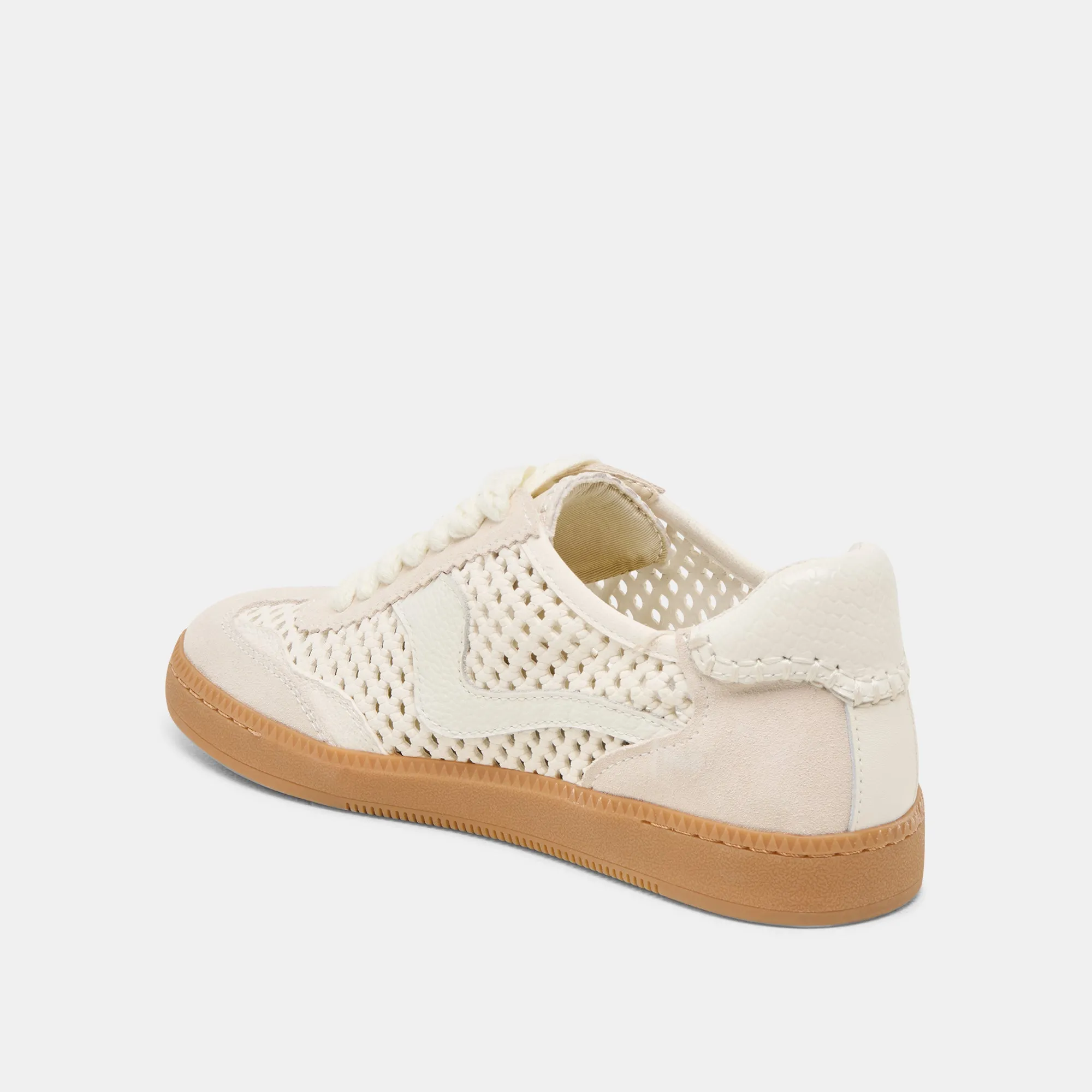 SNEAKERS NOTICE IVOIRE EN NUBUCK PERFORÉ