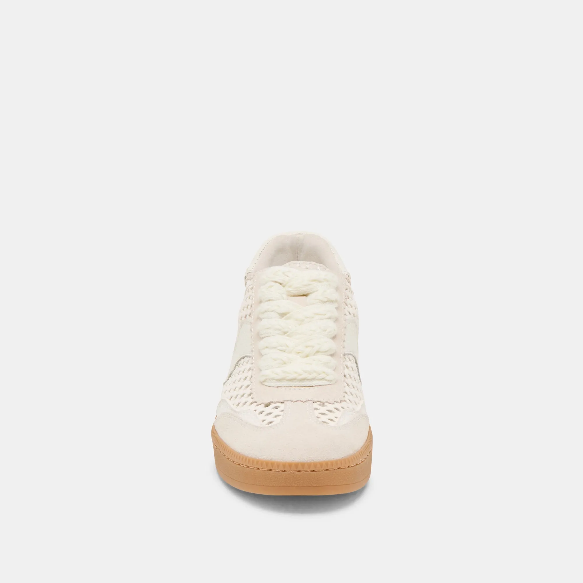SNEAKERS NOTICE IVOIRE EN NUBUCK PERFORÉ