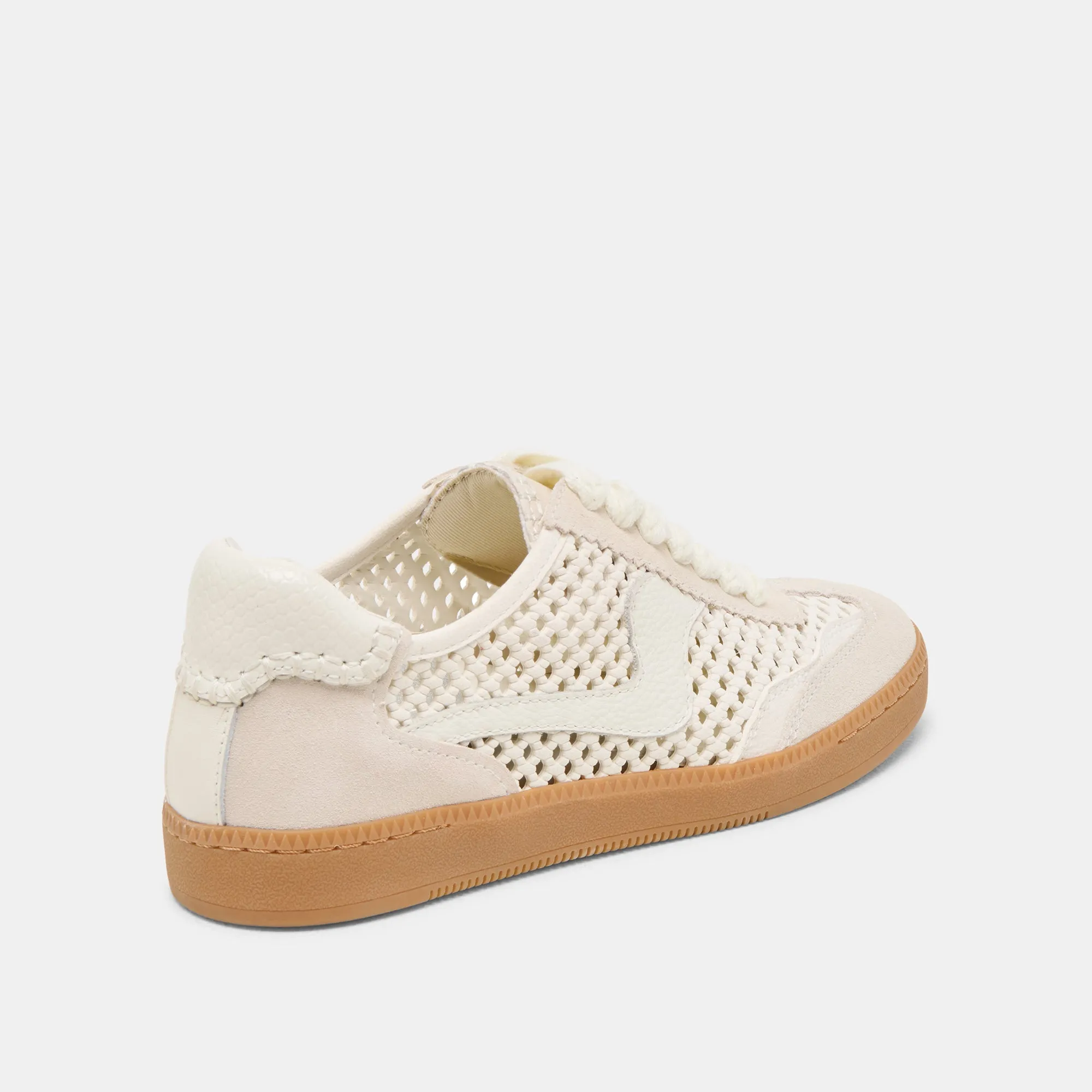 SNEAKERS NOTICE IVOIRE EN NUBUCK PERFORÉ