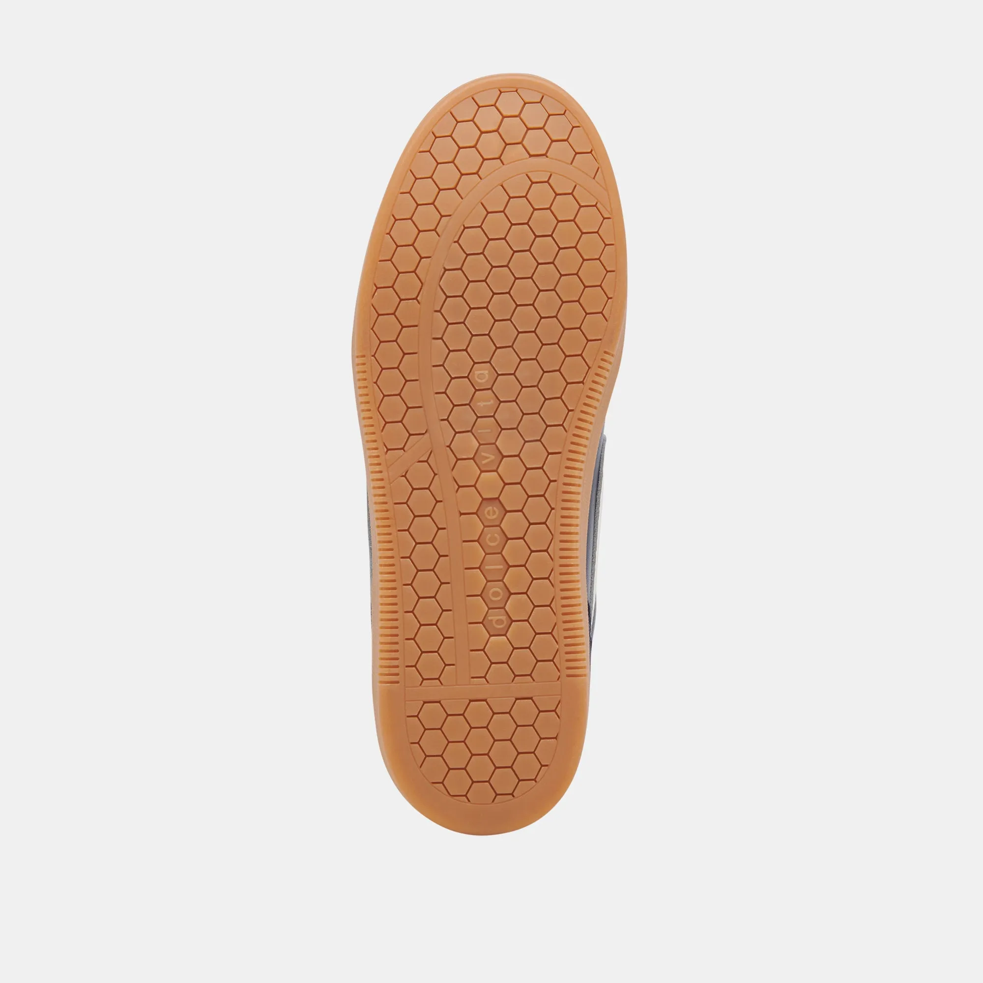 BASKETS NOTICE EN DAIM BLEU MARINE