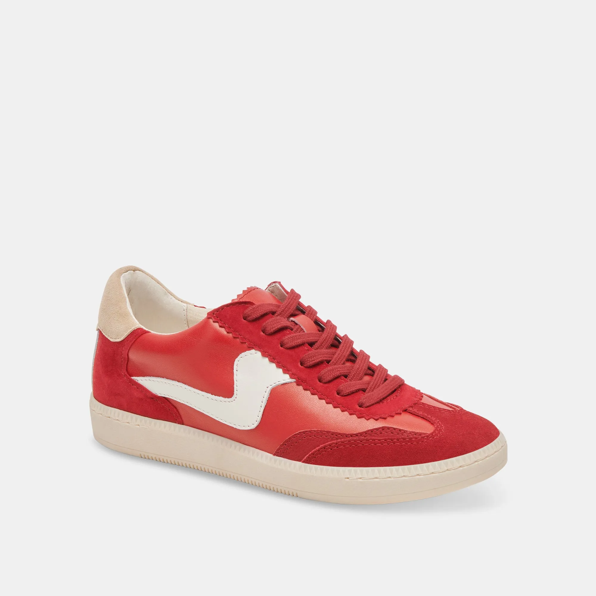 SNEAKERS RED SUEDE AVIS