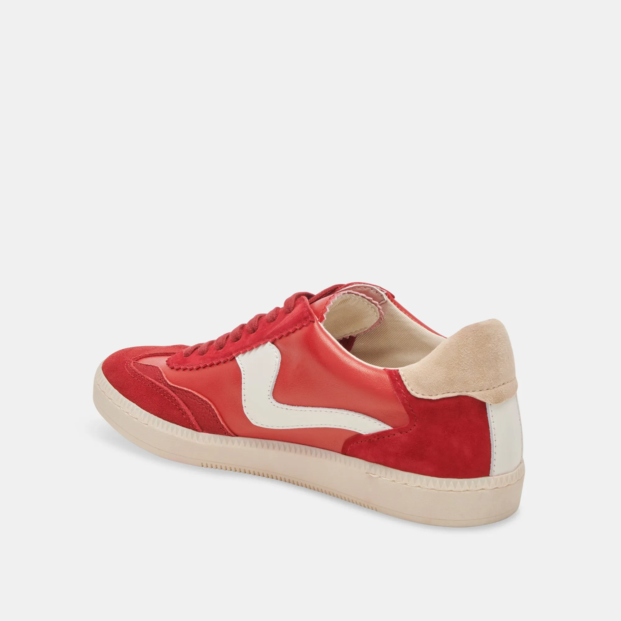 SNEAKERS RED SUEDE AVIS