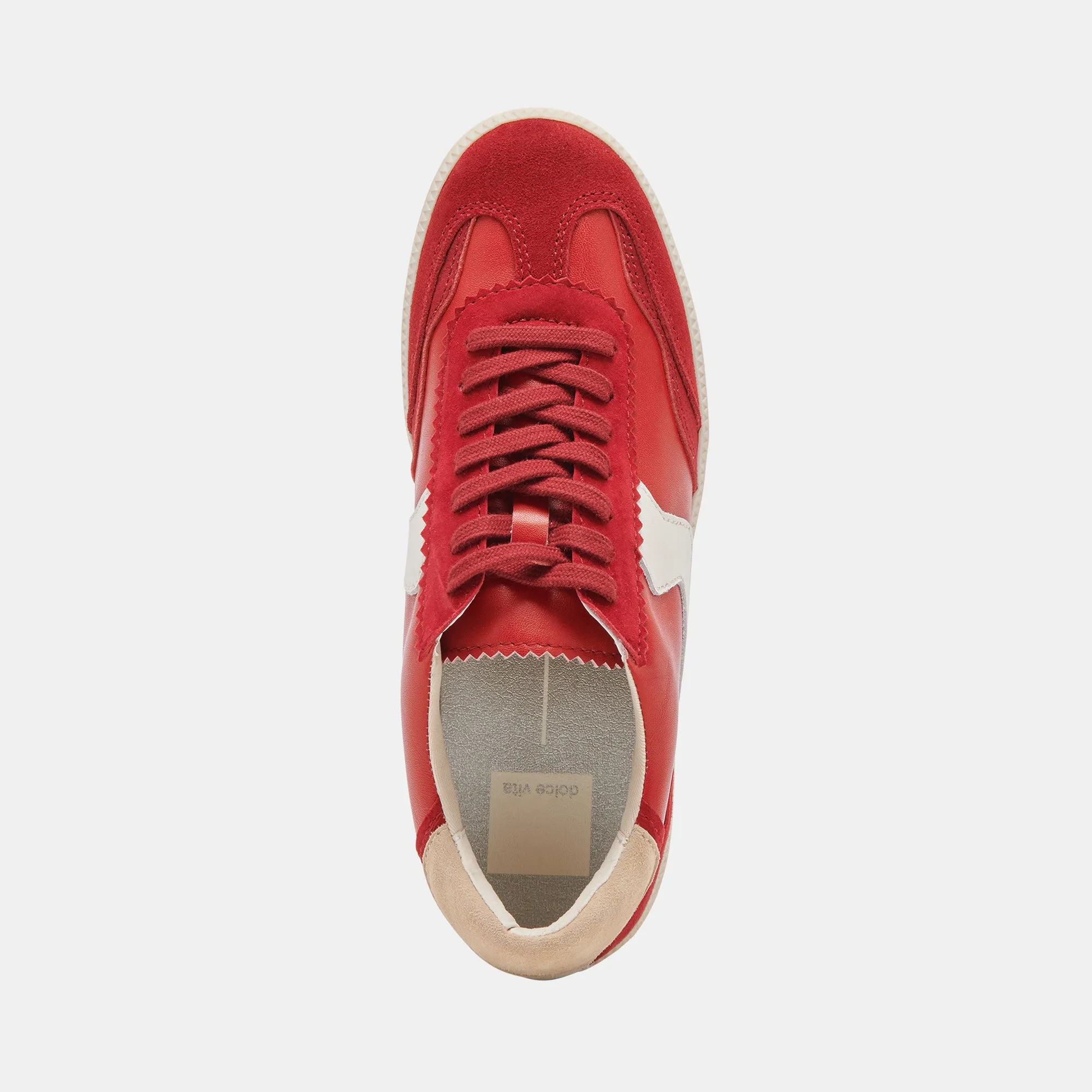SNEAKERS RED SUEDE AVIS