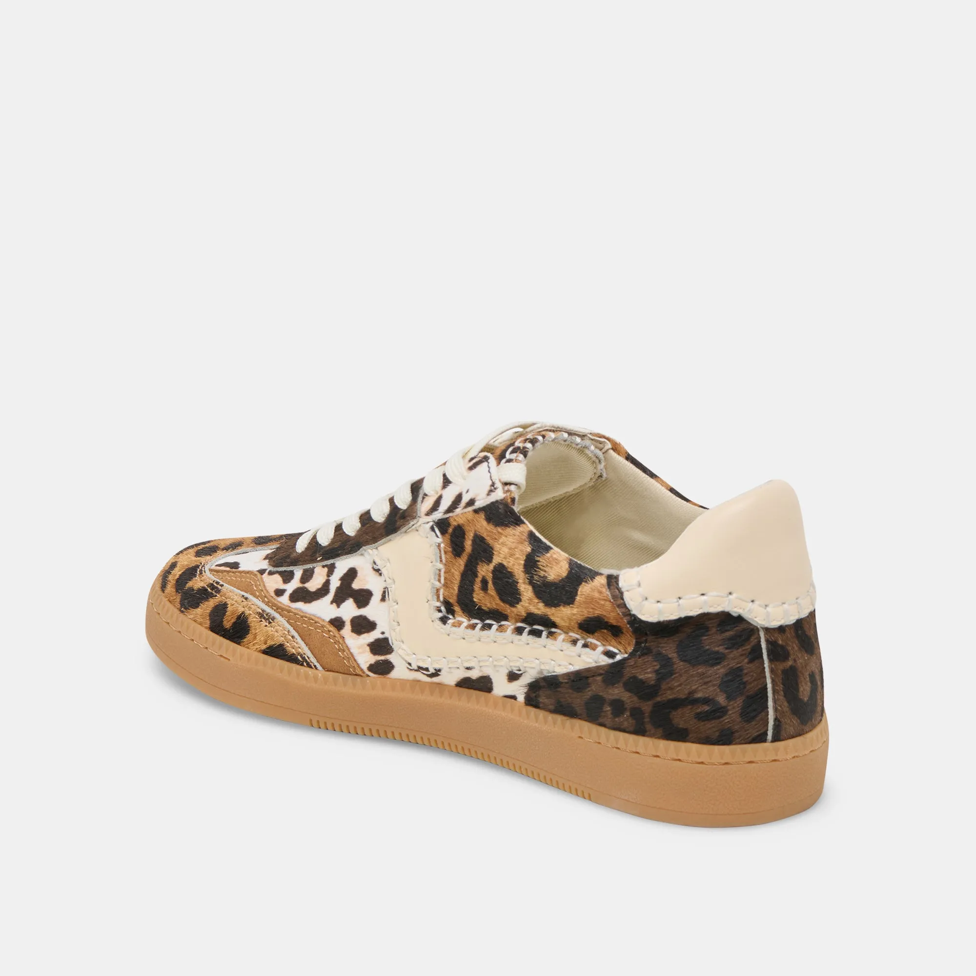 AVIS CHAUSSURES STITCH SNEAKERS LÉOPARD MULTI POIL DE VEAU
