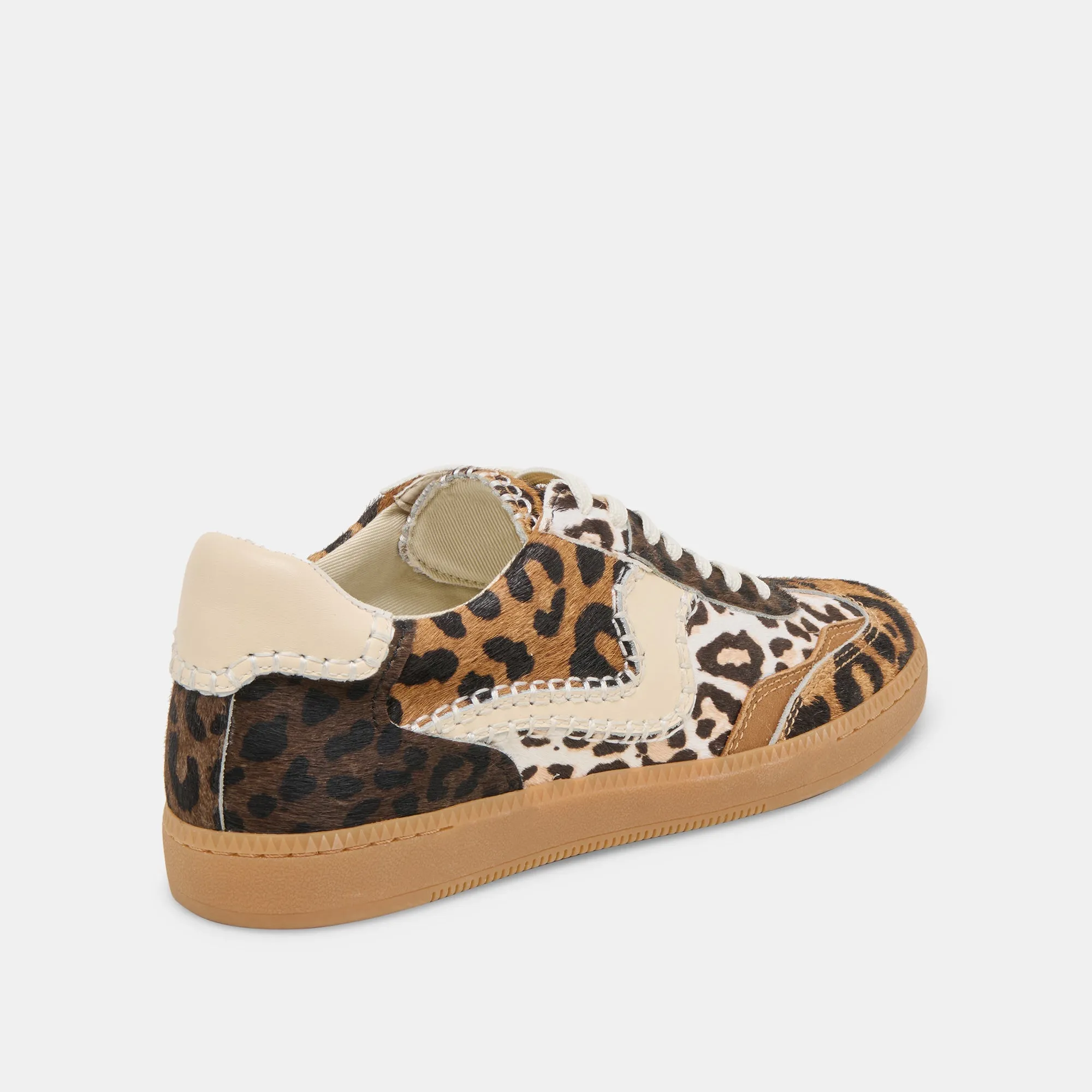 AVIS CHAUSSURES STITCH SNEAKERS LÉOPARD MULTI POIL DE VEAU
