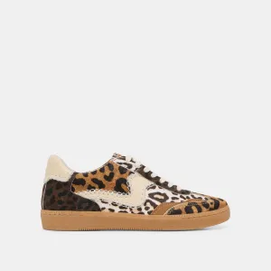 AVIS CHAUSSURES STITCH SNEAKERS LÉOPARD MULTI POIL DE VEAU