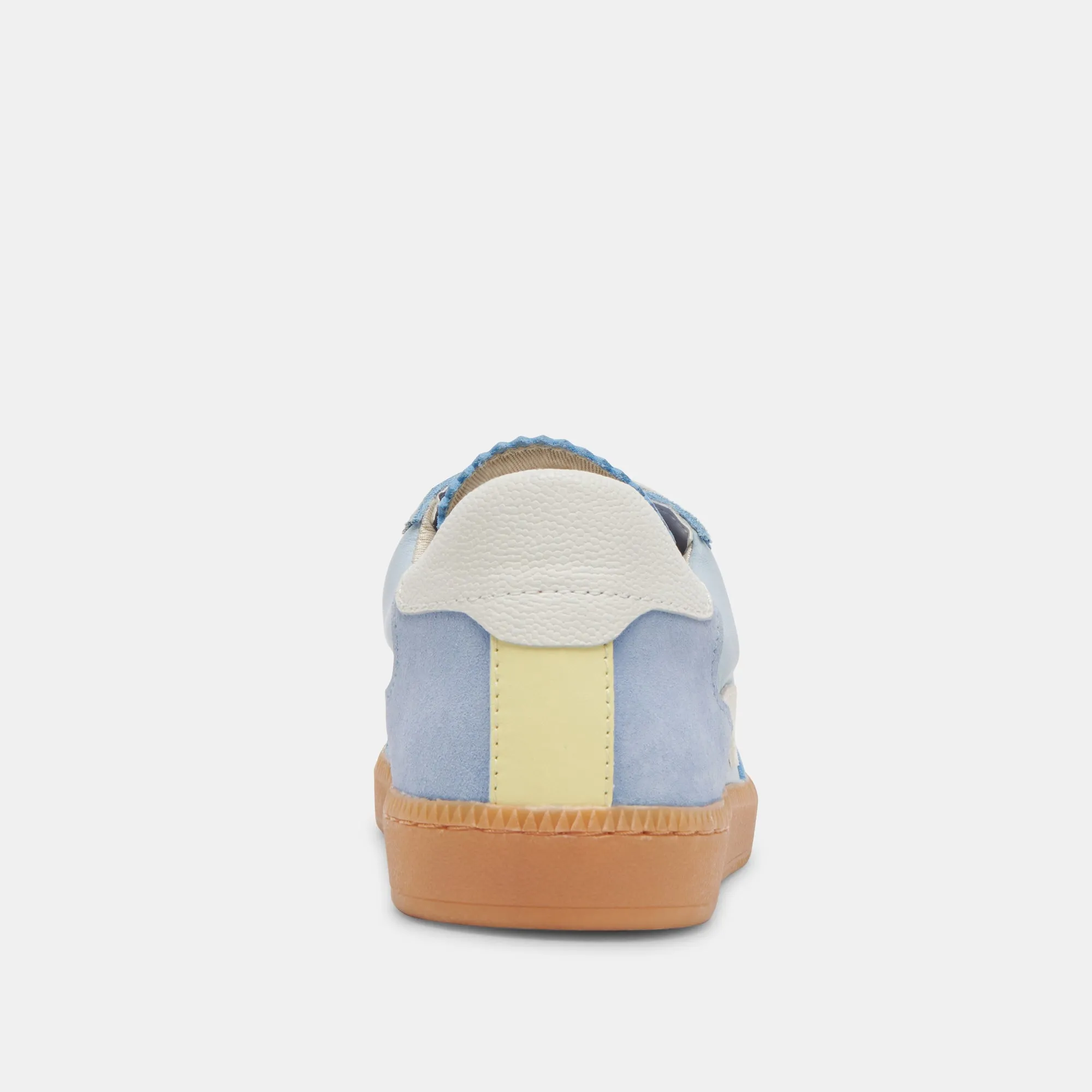 AVIS SNEAKERS LARGES BLEU DAIM