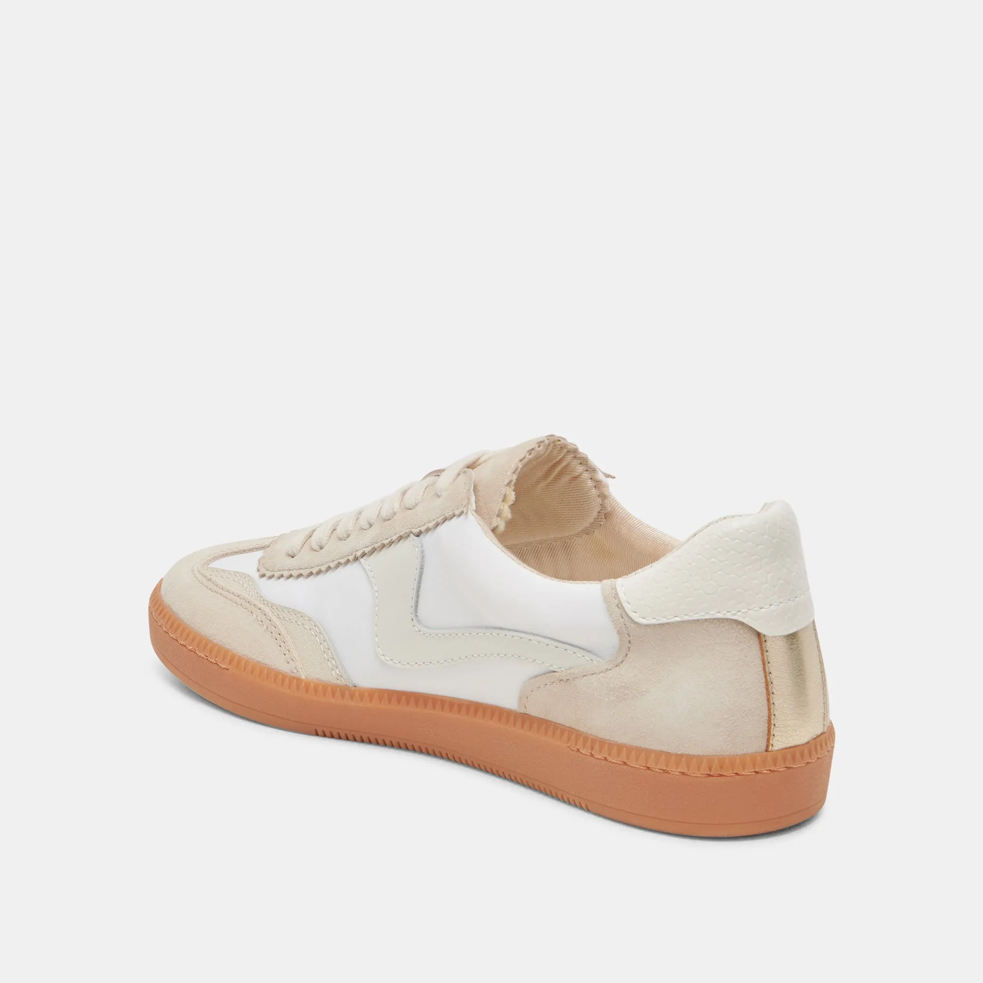 AVIS SNEAKERS LARGES IVOIRE MULTI NYLON