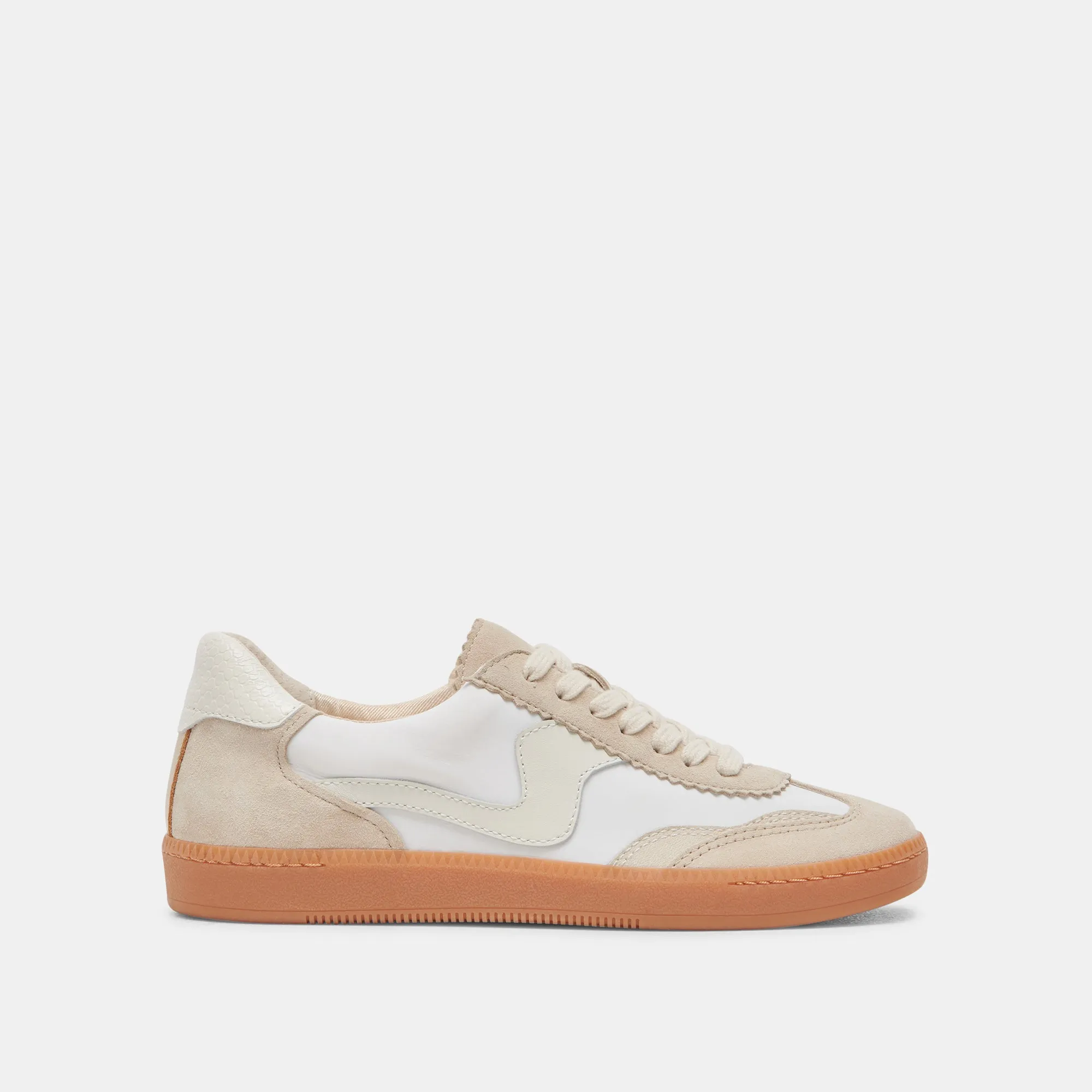 AVIS SNEAKERS LARGES IVOIRE MULTI NYLON