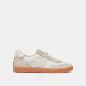 AVIS SNEAKERS LARGES IVOIRE MULTI NYLON