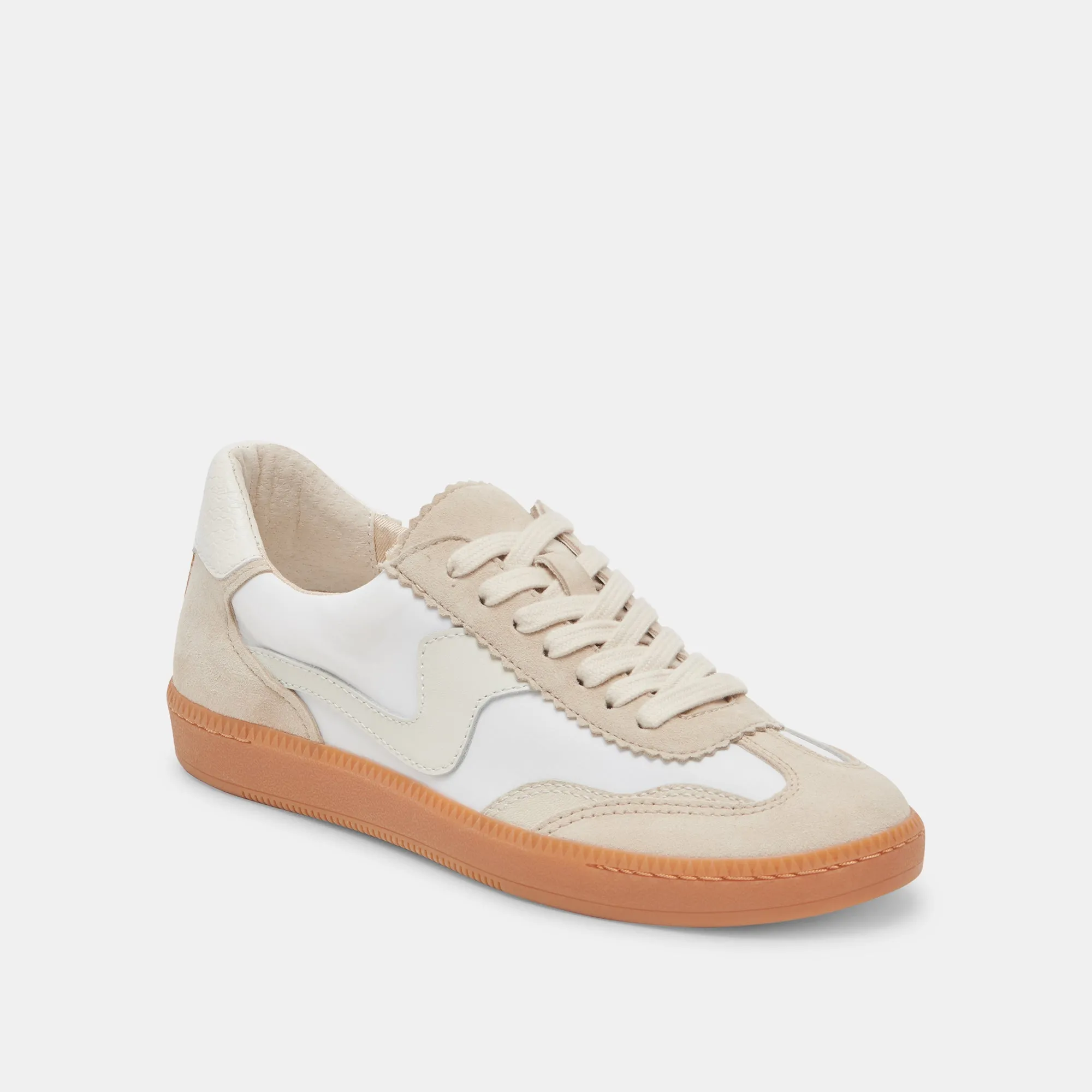 AVIS SNEAKERS LARGES IVOIRE MULTI NYLON