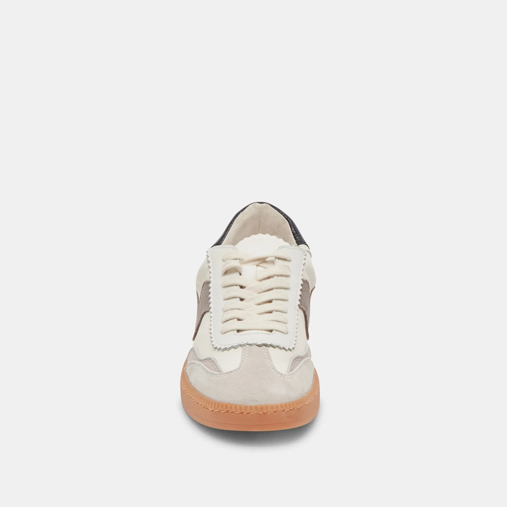 AVIS SNEAKERS LARGES BLANC GRIS CUIR