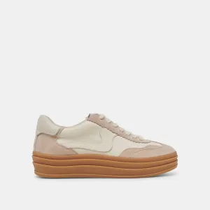 NOTICE X SNEAKERS IVOIRE MULTI CUIR