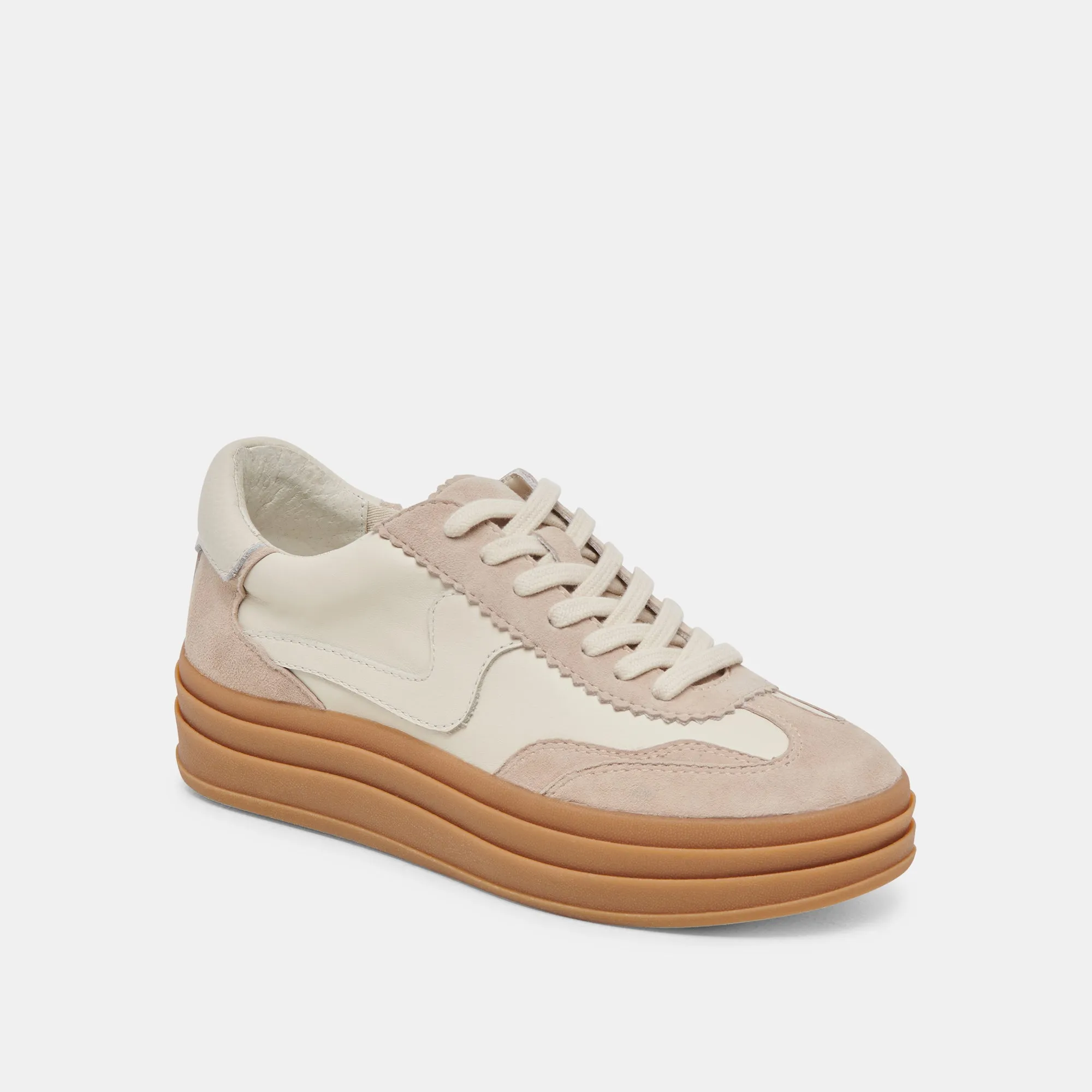 NOTICE X SNEAKERS IVOIRE MULTI CUIR