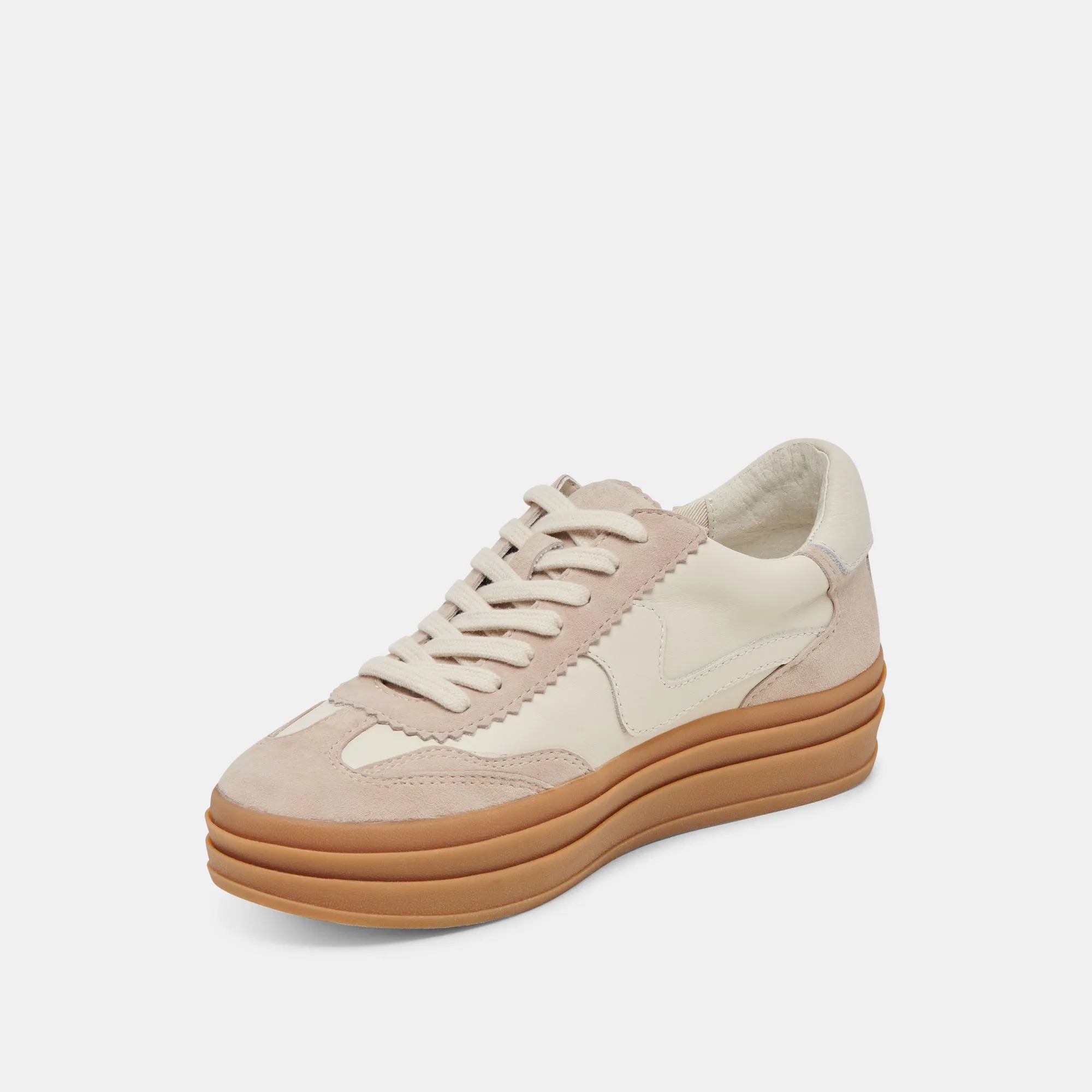 NOTICE X SNEAKERS IVOIRE MULTI CUIR