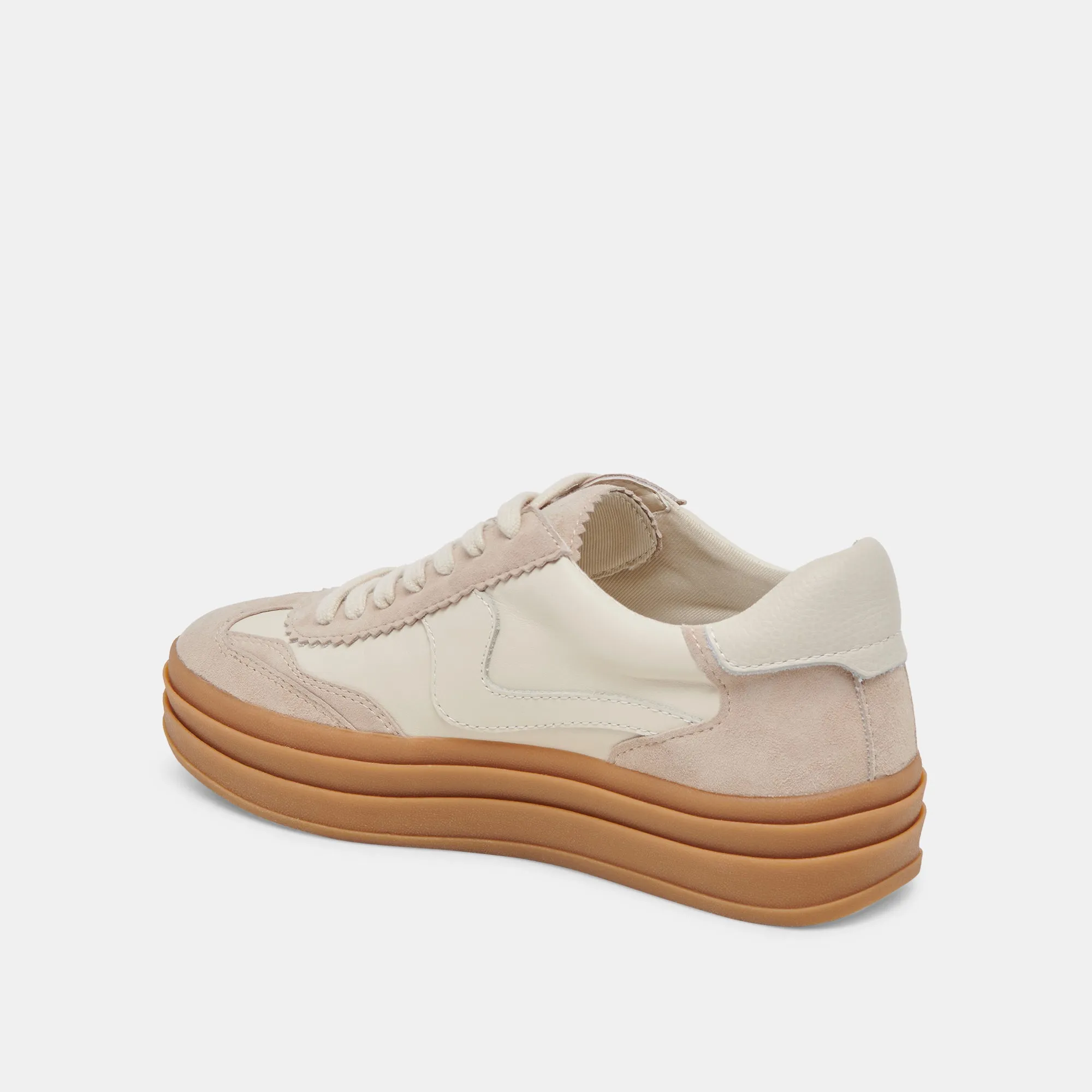 NOTICE X SNEAKERS IVOIRE MULTI CUIR