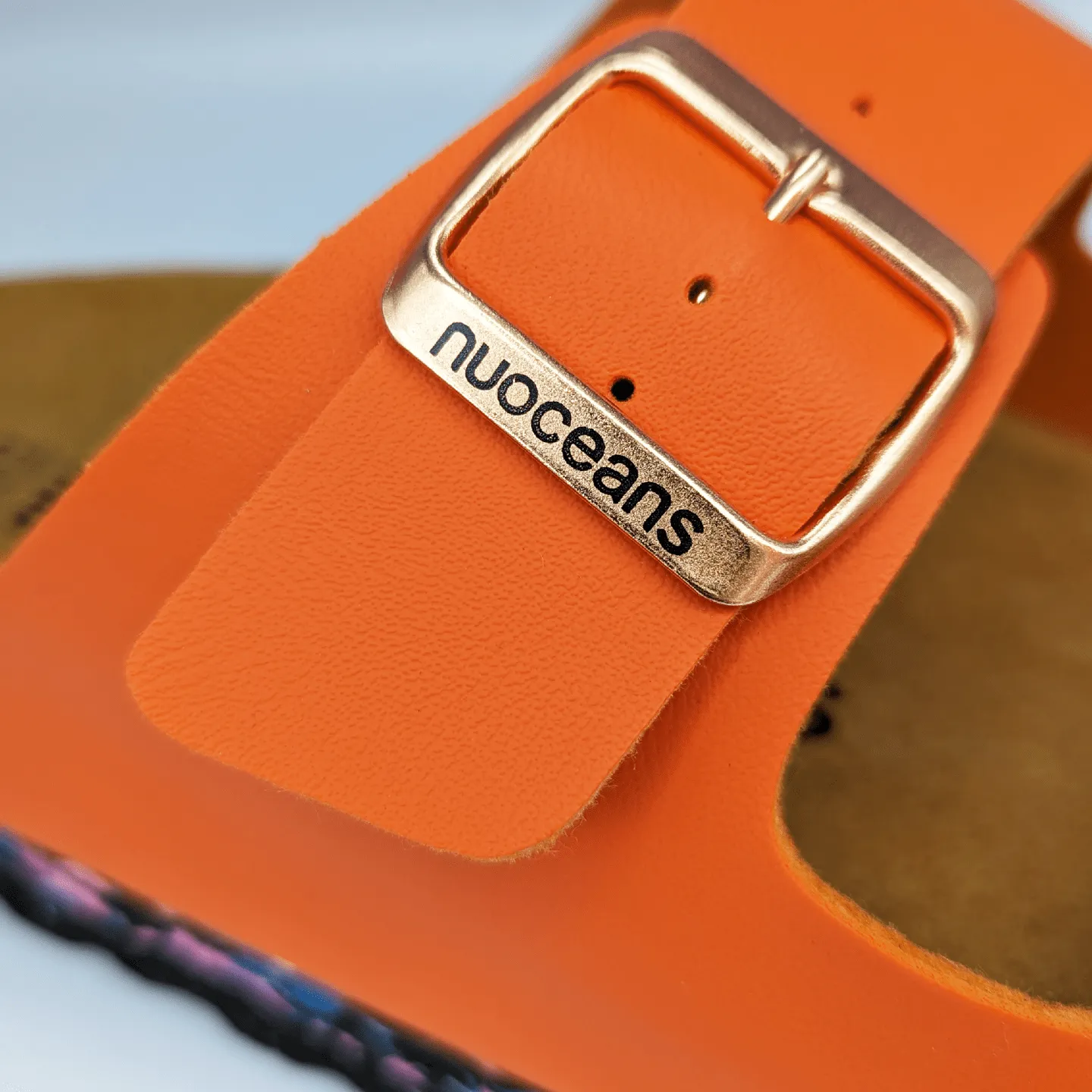 Nuo Sandales à boucle en liège et tongs recyclées | Tropic