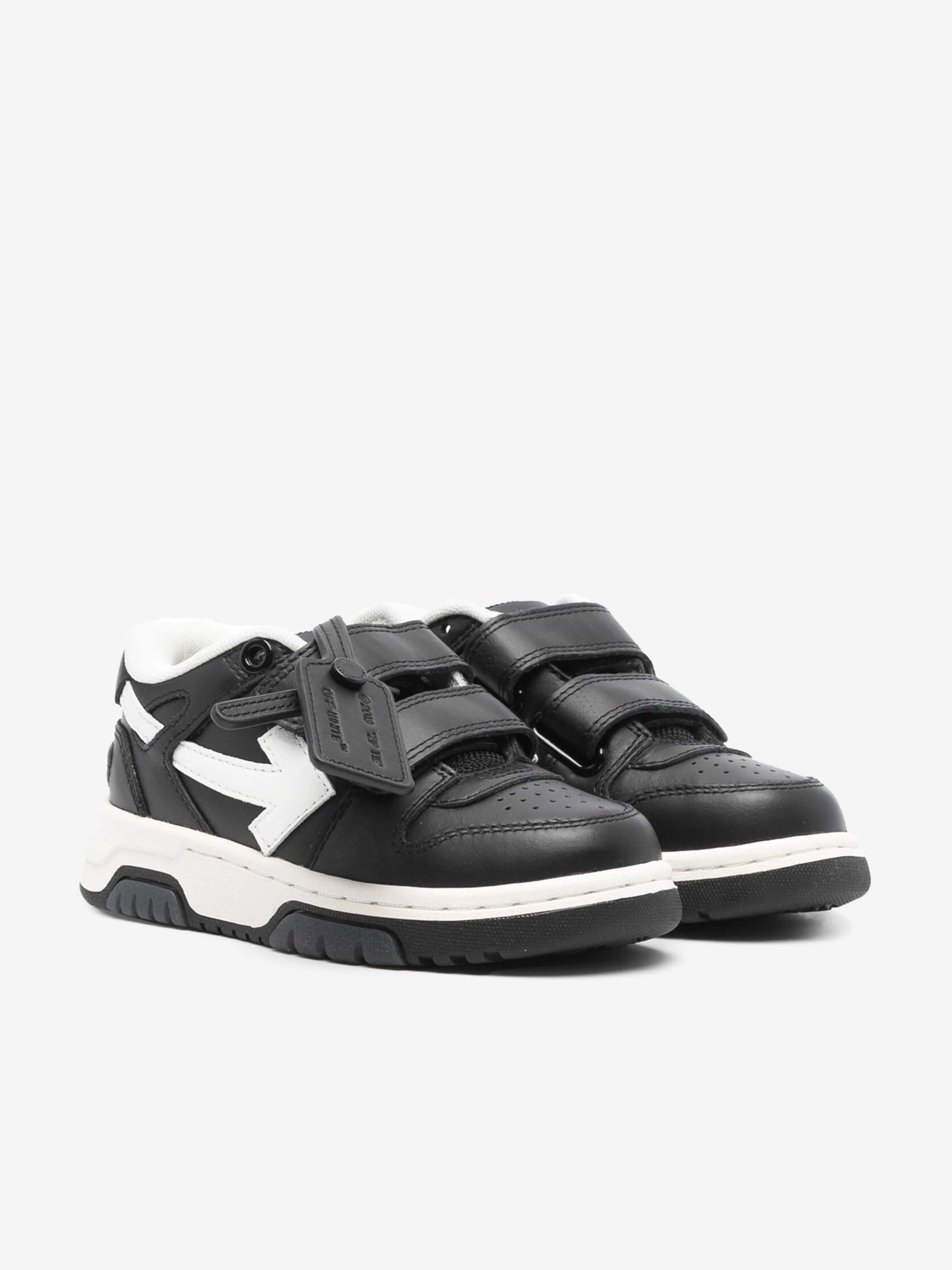 Baskets Off-White Kids Out Of Office à lacets en noir