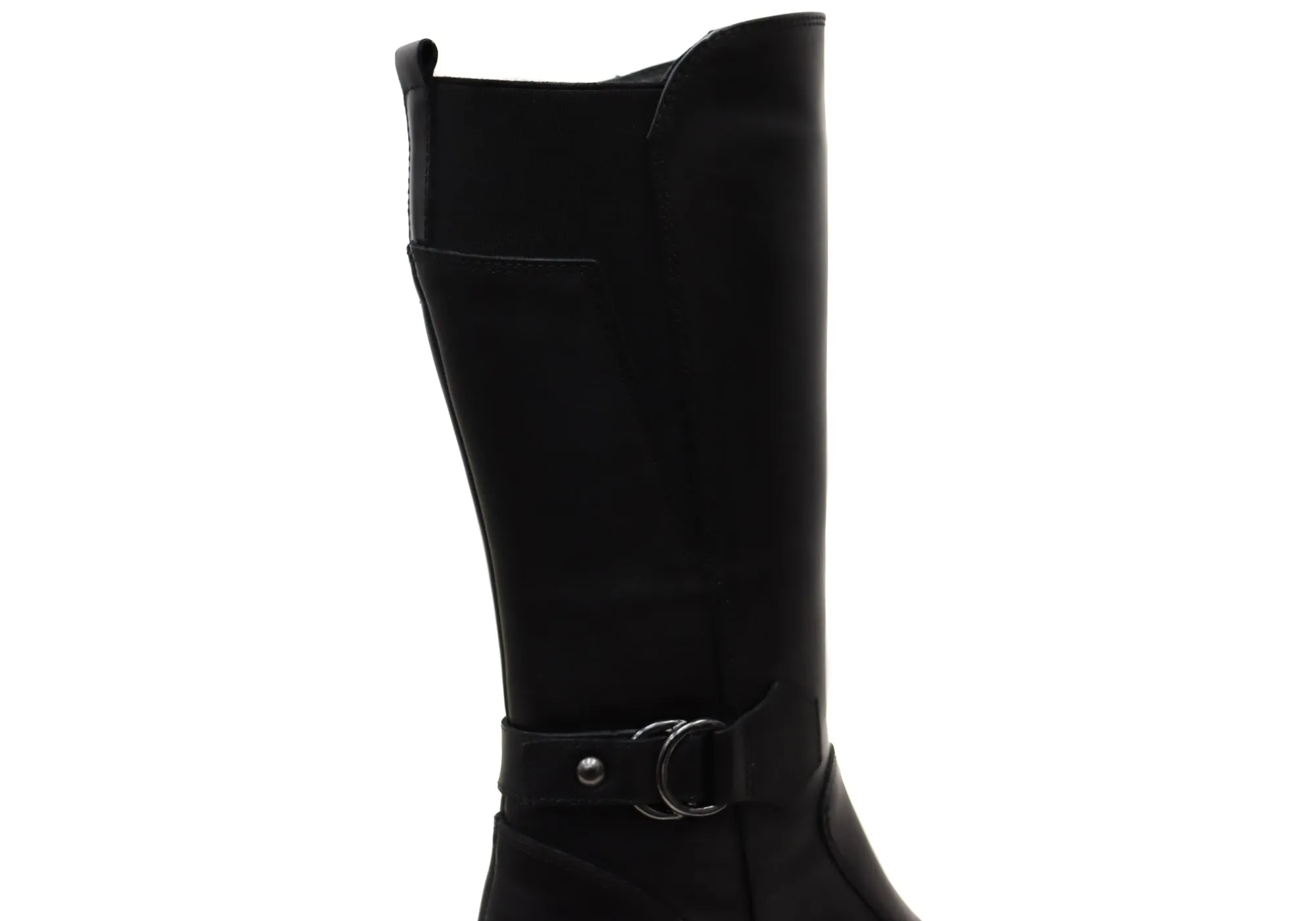 Bottes mi-mollet en cuir confortables pour femmes Orizonte Camdera - Chaussures Orizonte