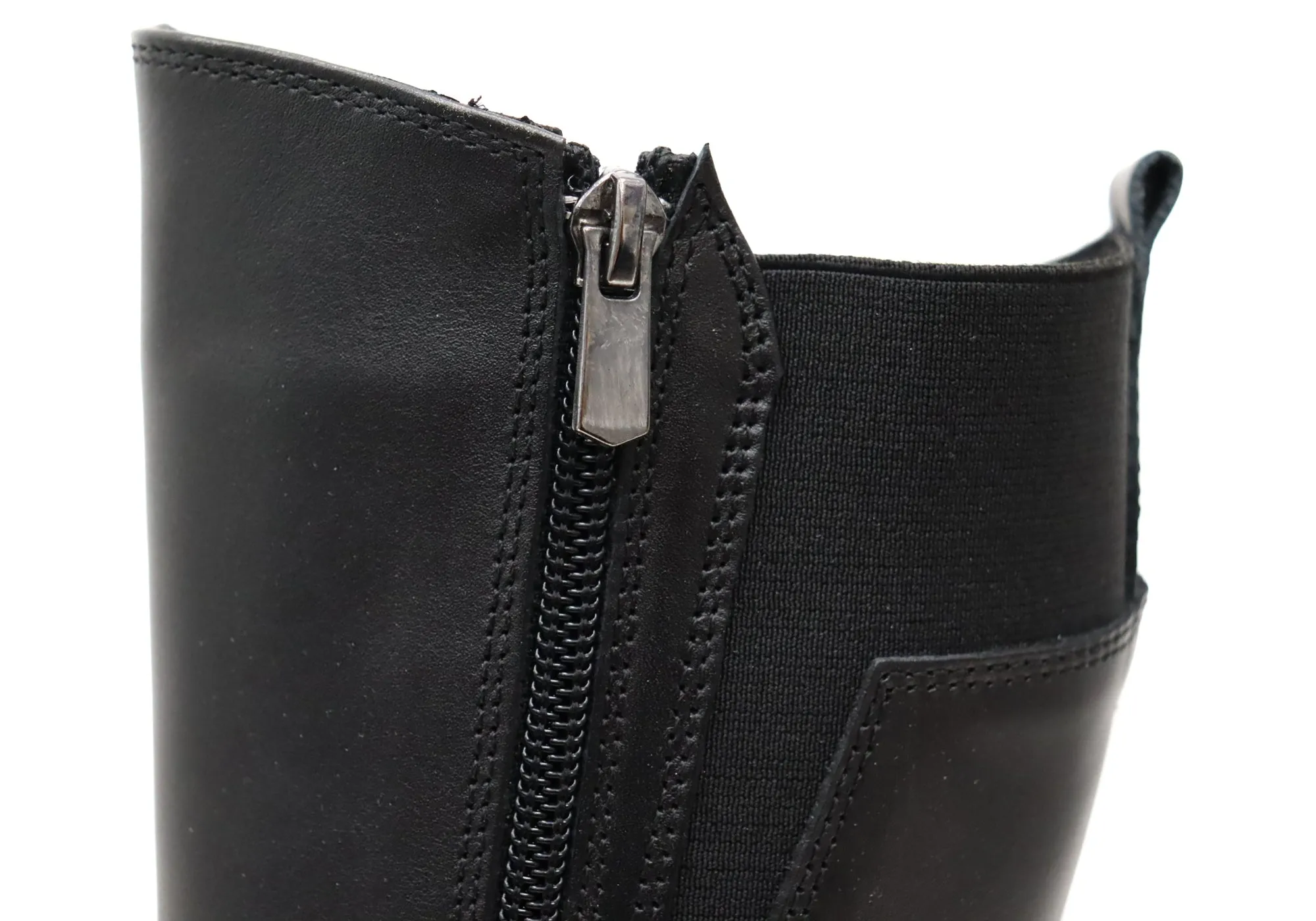 Bottes mi-mollet en cuir confortables pour femmes Orizonte Camdera - Chaussures Orizonte