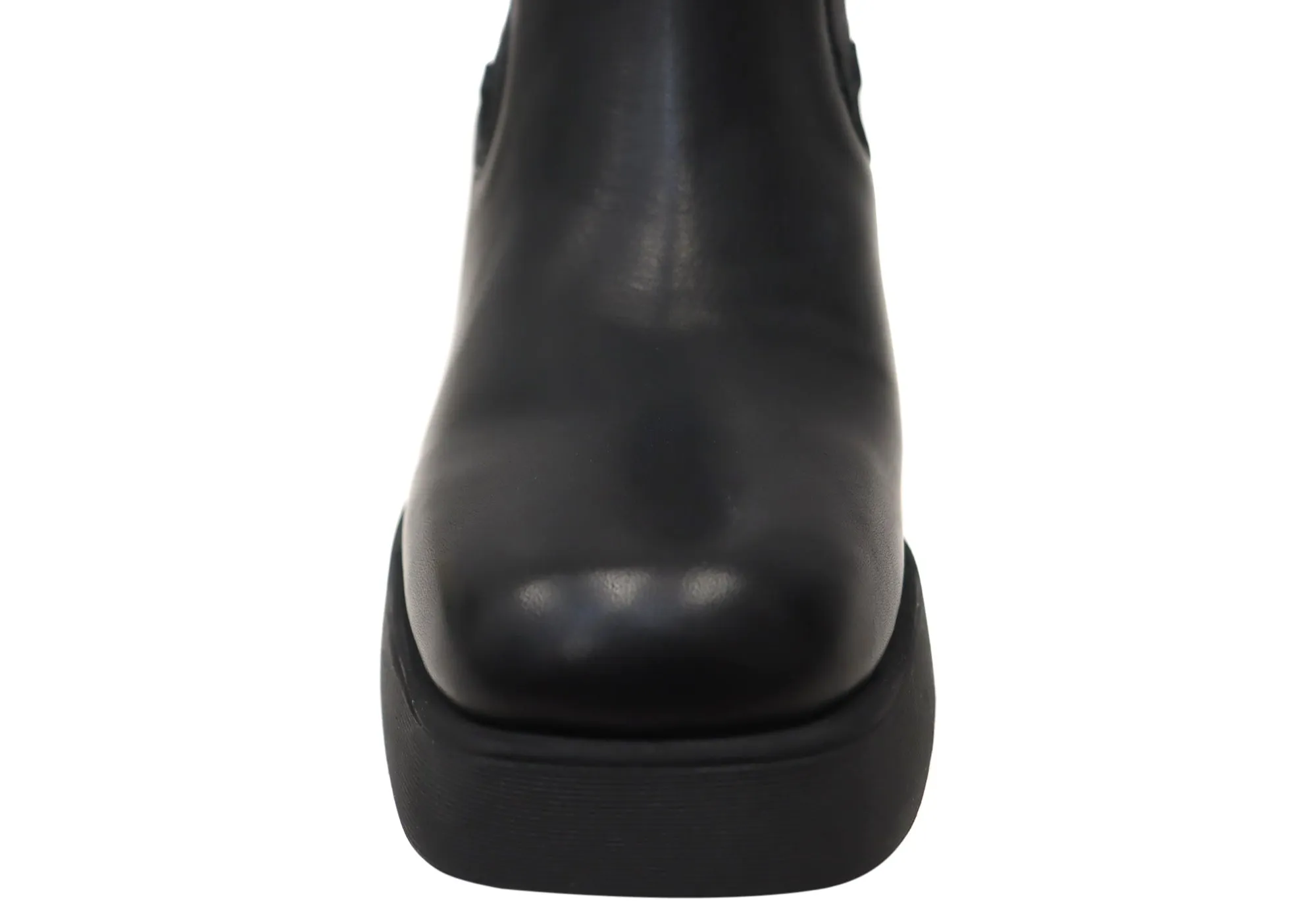 Bottes cheville en cuir confortables pour femmes Orizonte Jacira - Chaussures Orizonte