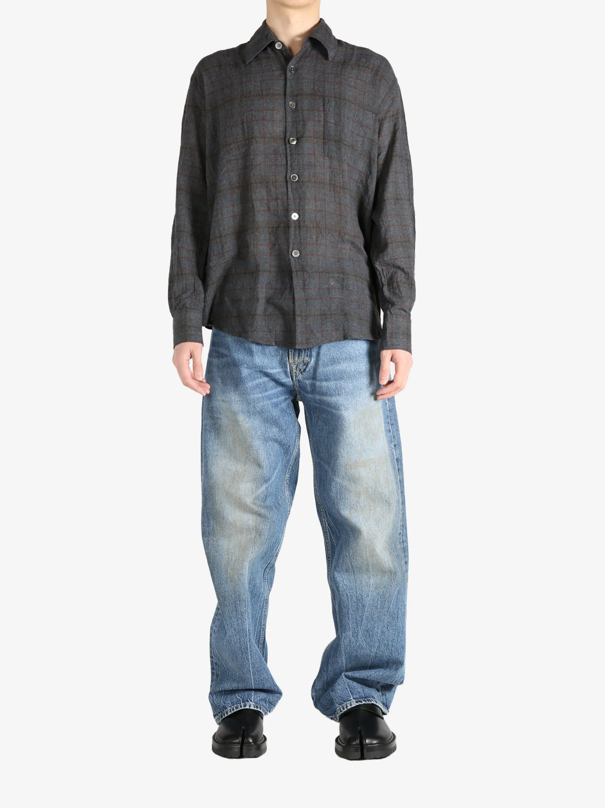 NOTRE HÉRITAGE - Chemise Homme Supérieure Vêtements_notre-heritage