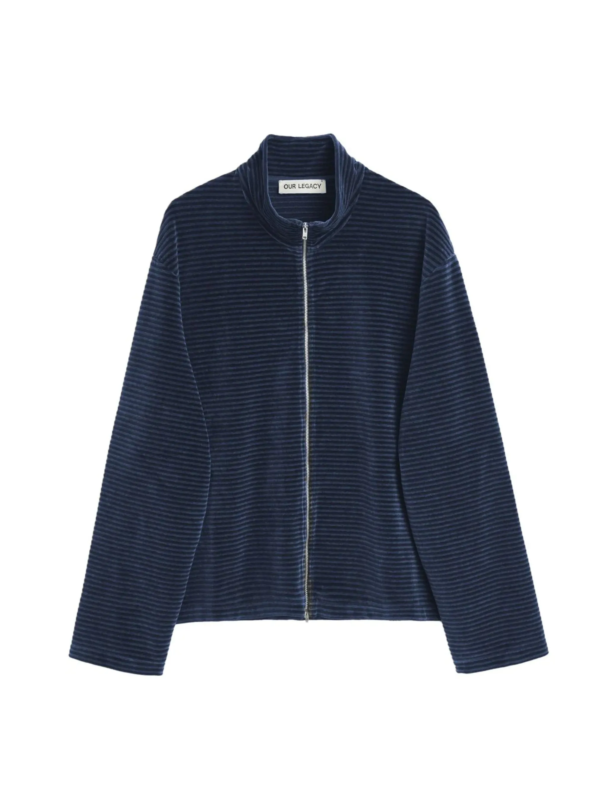 NOTRE HÉRITAGE - Polo à zip complet rétréci pour hommes_our-legacy