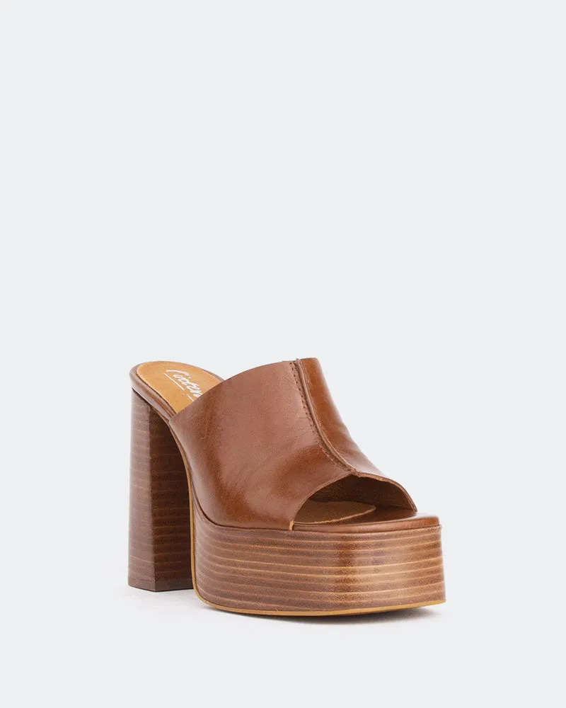 Overboard Cuir Bronzé/Ocre