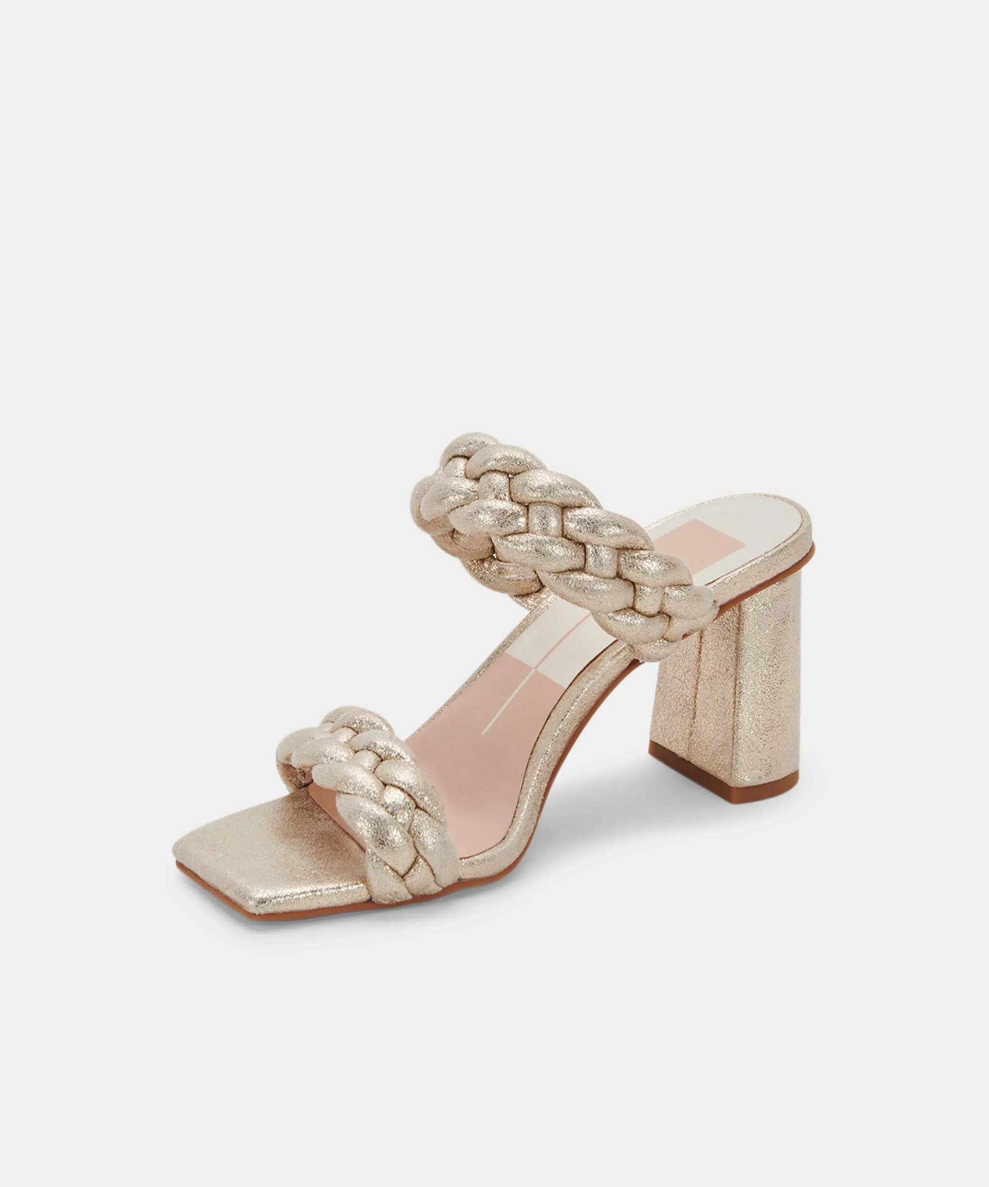 TALONS PAILY SUÈDE STELLA MÉTALLISÉ OR CLAIR