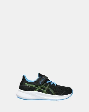 Chaussures Patriot 13 Préscolaire Noir/Vert Électrique_Asics