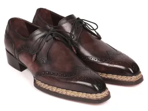 Chaussures Paul Parkman - Derbies à bout effilé avec couture norvégienne en bronze