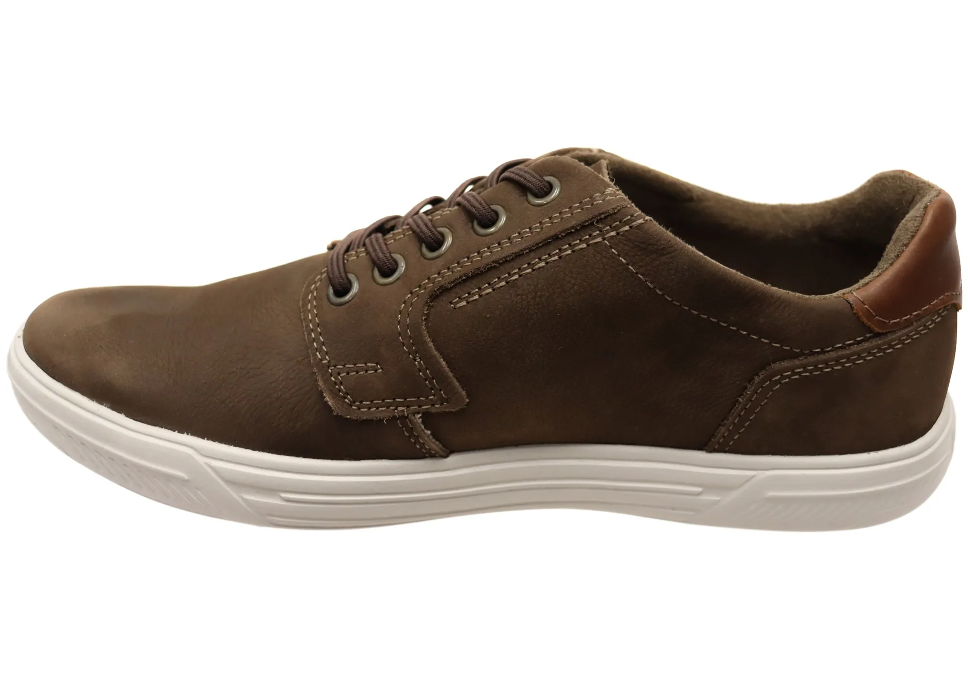 Pegada Dawson Chaussures décontractées en cuir confortables pour hommes Fabriqué au Brésil Pegada Shoes